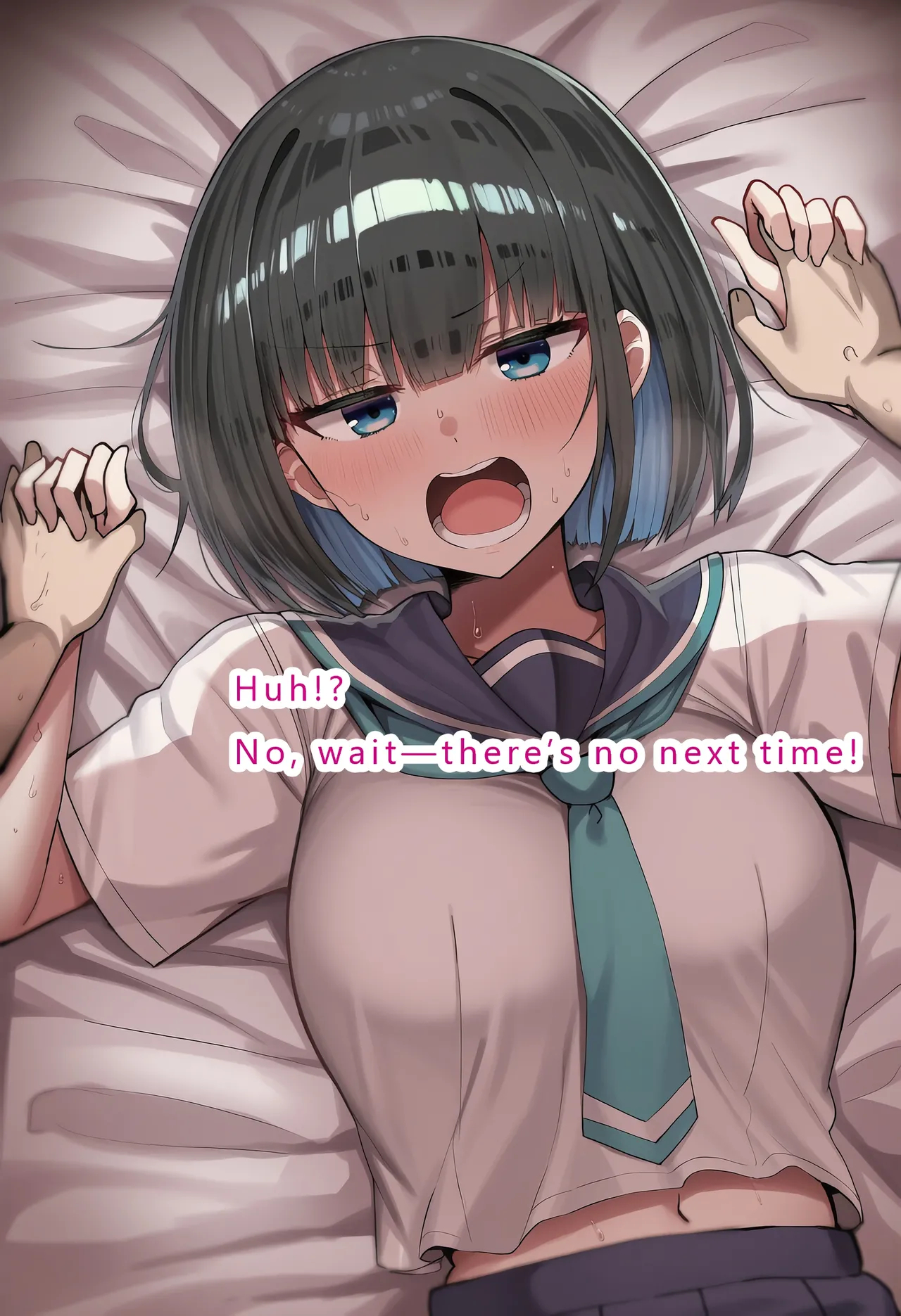 Pervert Brat Vs. Black-haired Bob-cut Girl ⑧ page 82