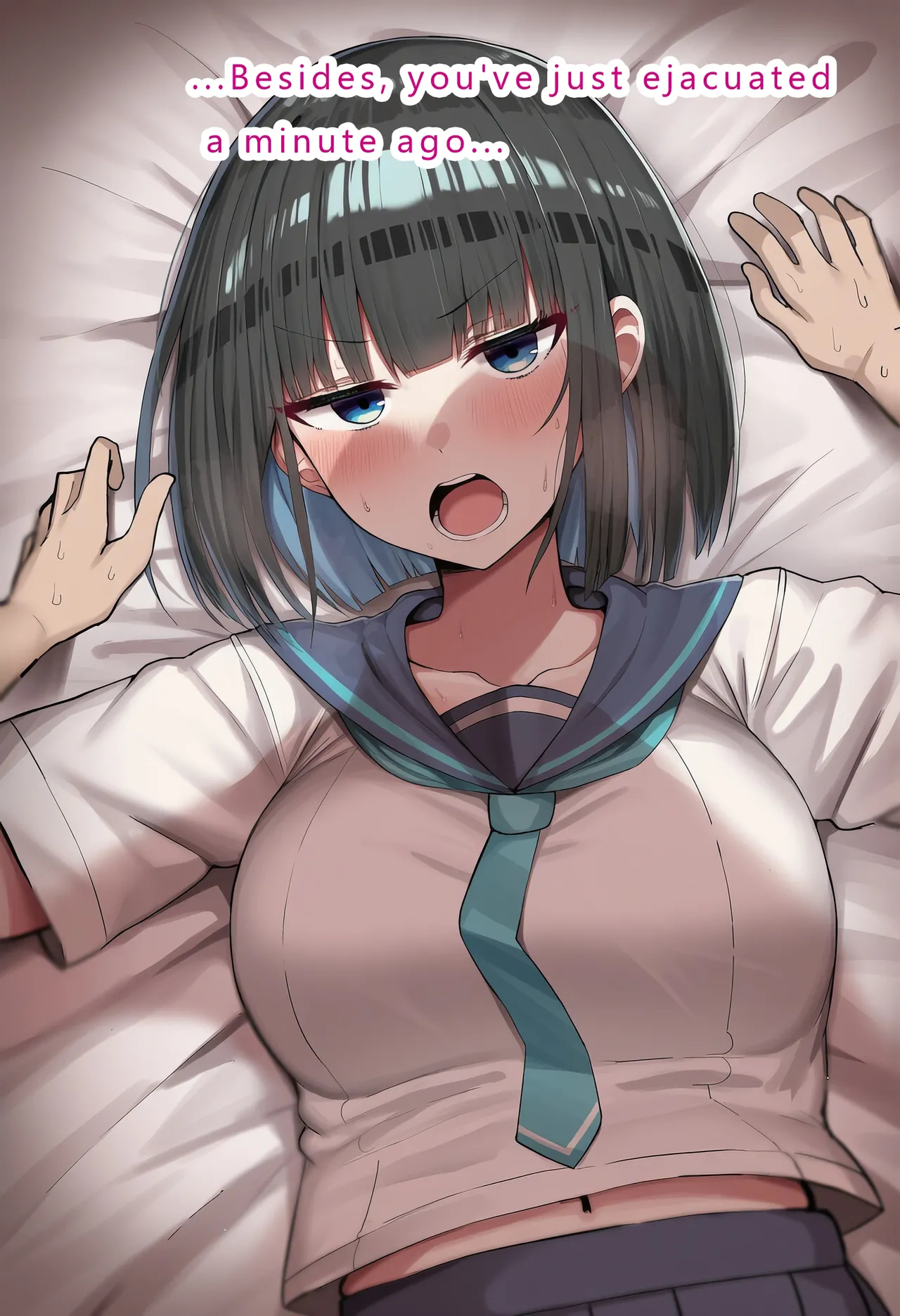 Pervert Brat Vs. Black-haired Bob-cut Girl ⑧ page 83