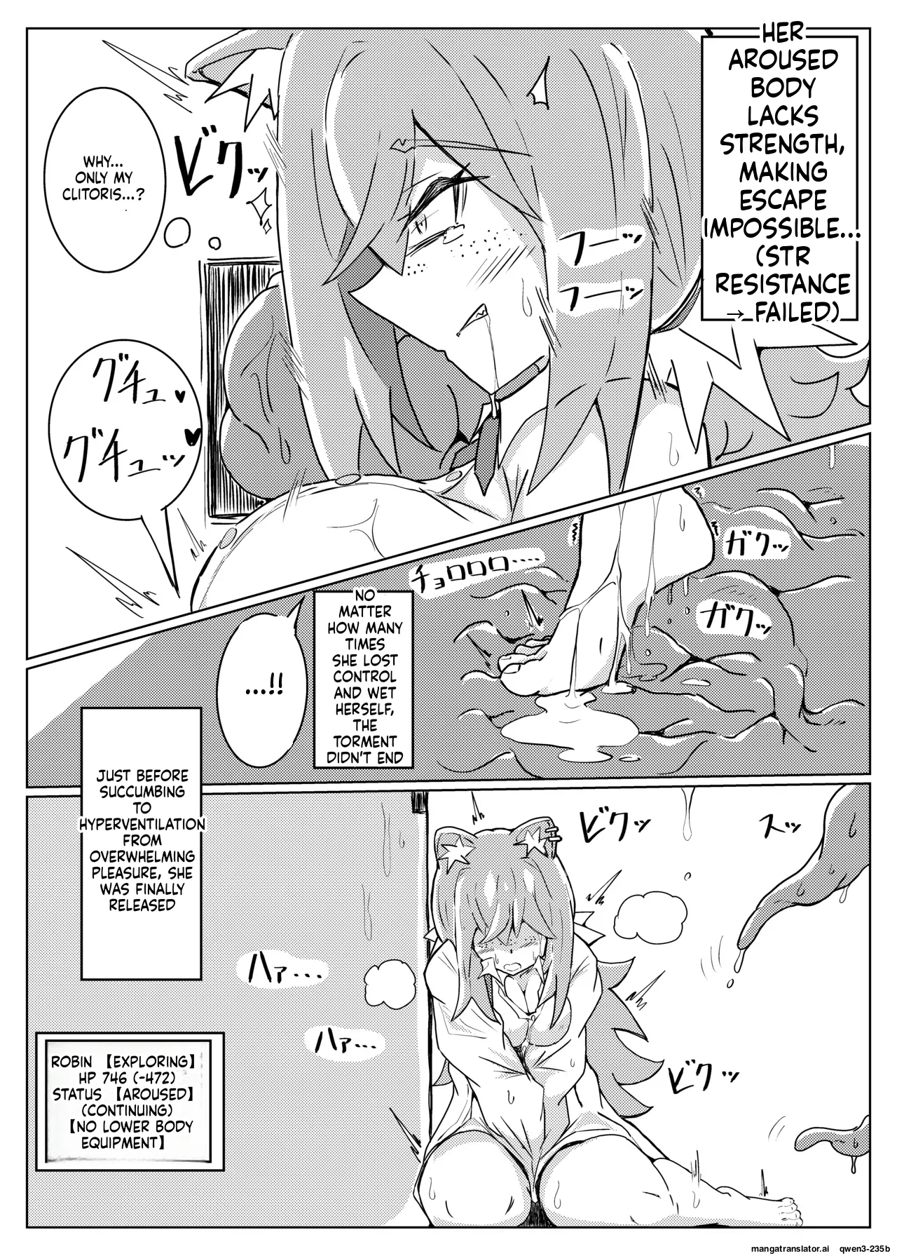 Robin Tentacle Dungeon page 14