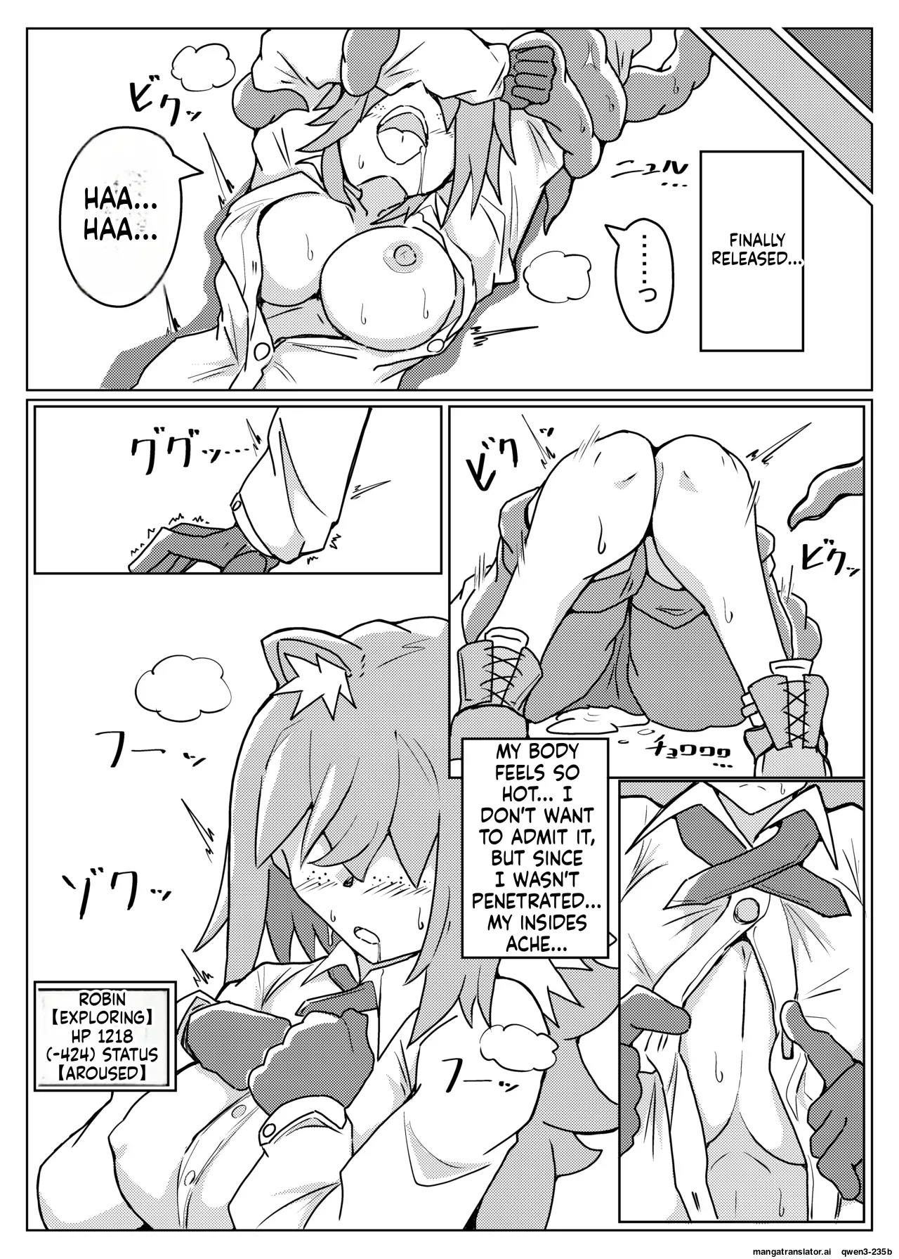 Robin Tentacle Dungeon page 9