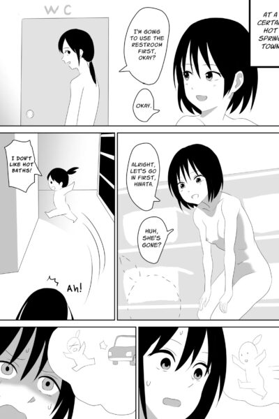 Running Around A Hotspring Town Naked page 1
