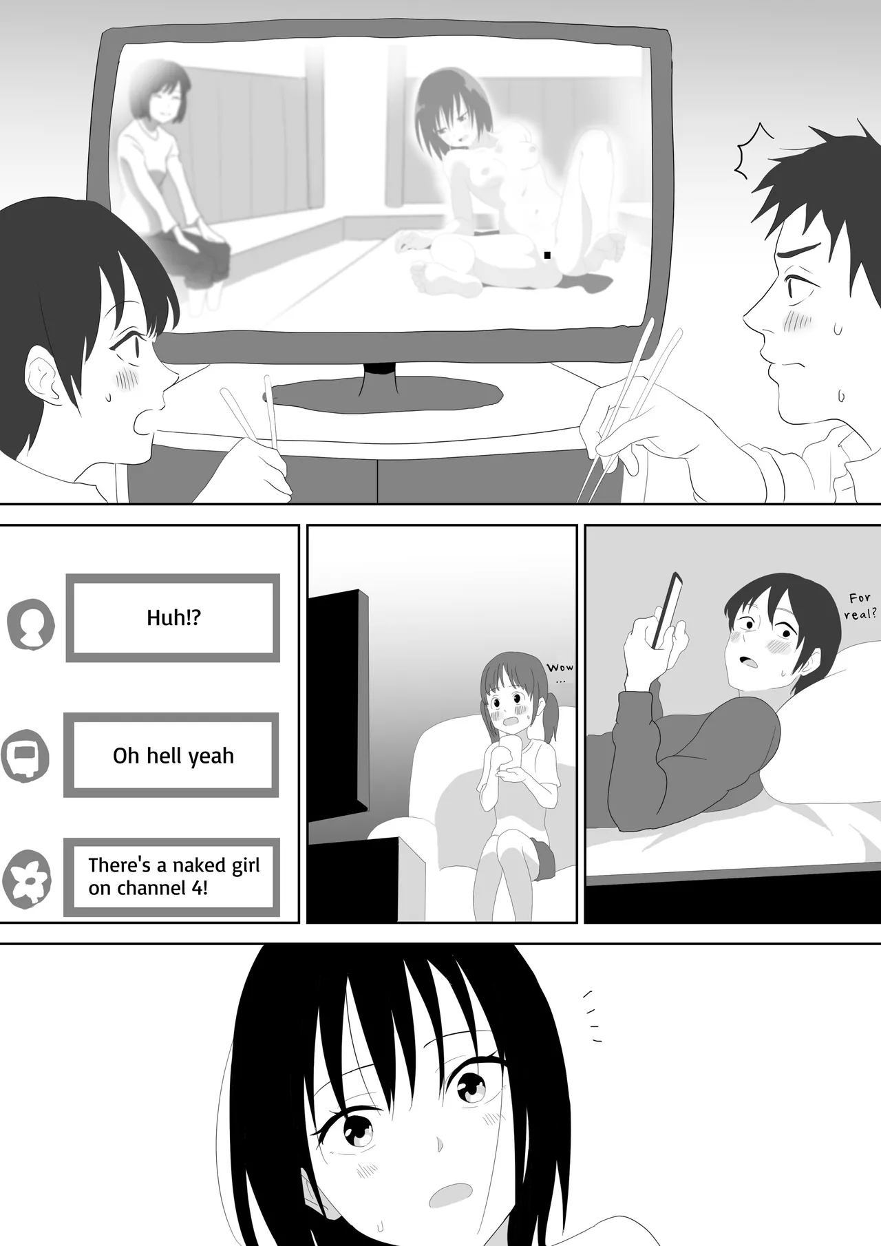 Running Around A Hotspring Town Naked page 10