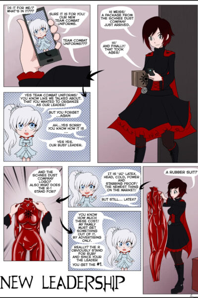 Rwby Fancomic New Leadership Part 1 And 2 page 1