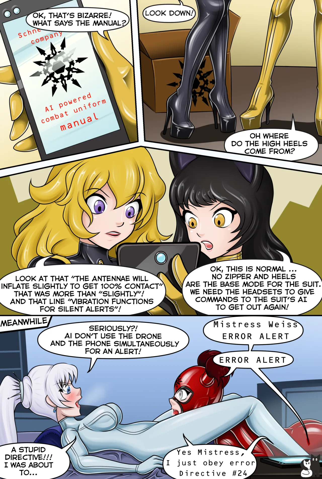 Rwby Fancomic New Leadership Part 1 And 2 page 12