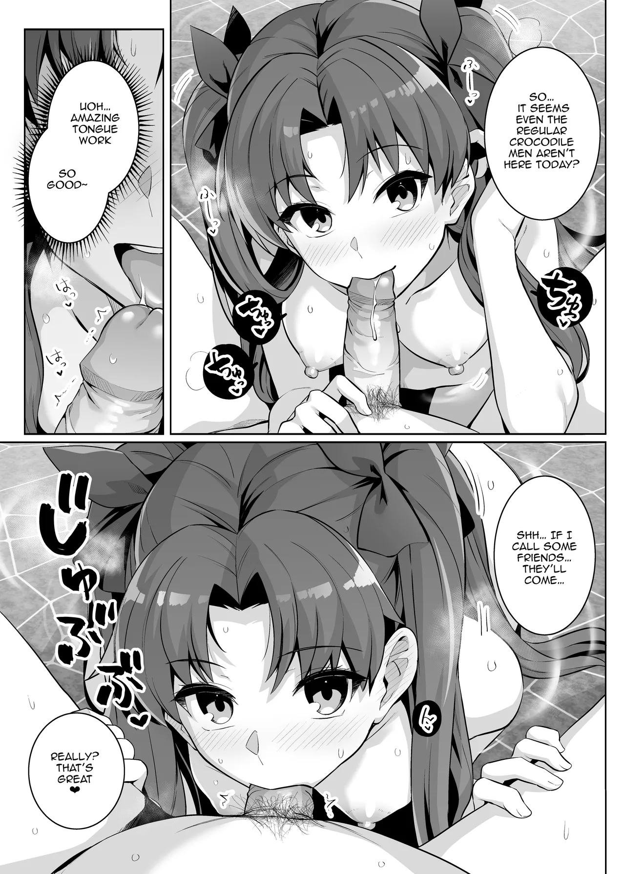Saber-san Yarimoku Nanpamachi Onsen Hen page 13
