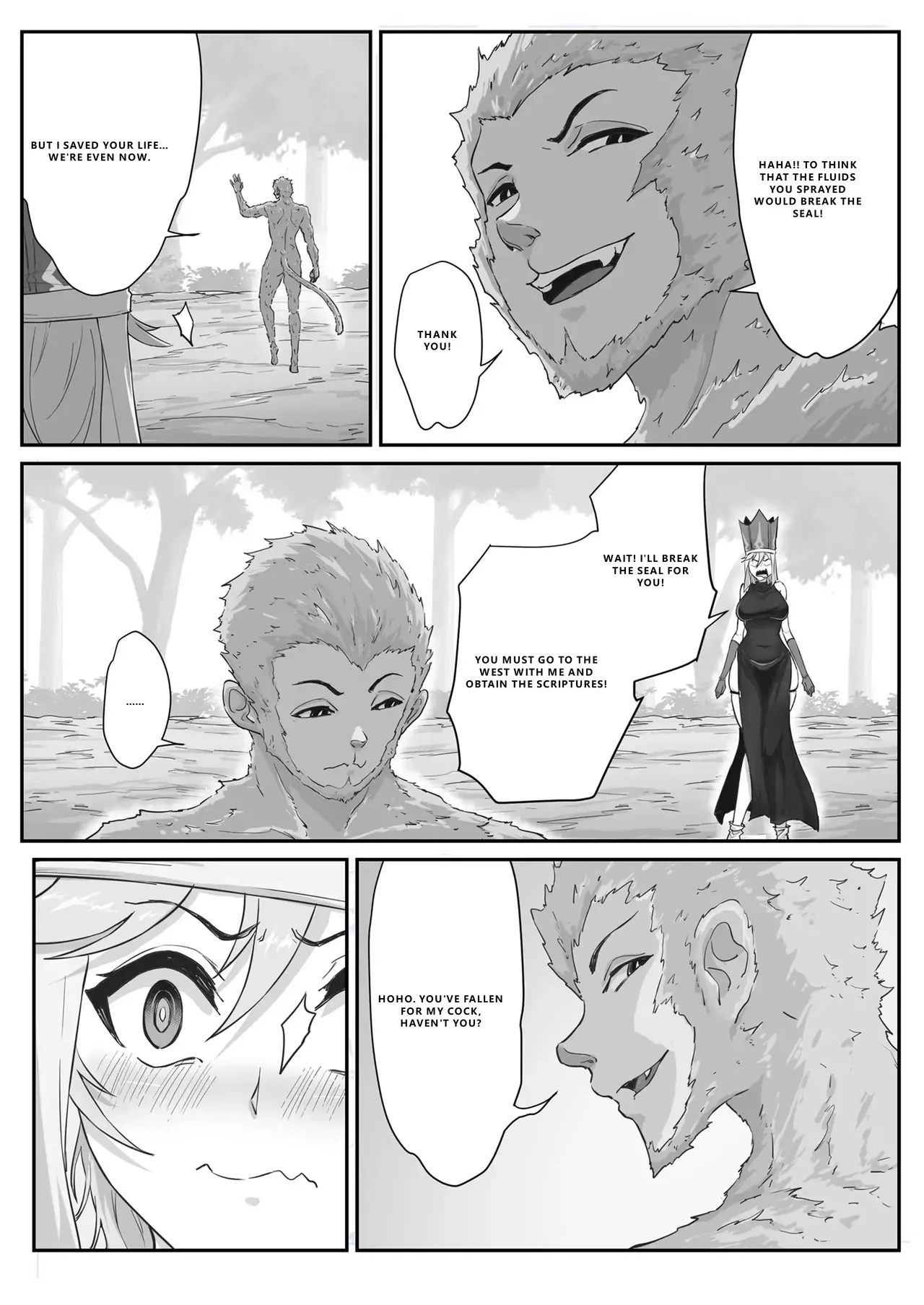 Saiyuuki:joseika Tangseng、naze Songoku No Nikubou O Namenakereba Naranai No Ka page 25