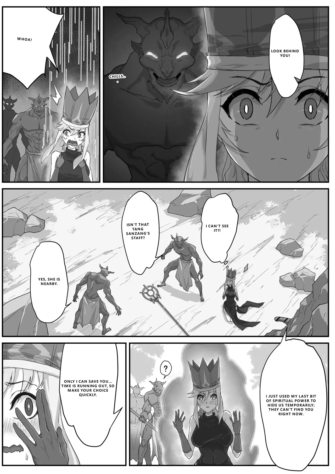 Saiyuuki:joseika Tangseng、naze Songoku No Nikubou O Namenakereba Naranai No Ka page 6