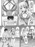 Saren To Futari Natsu No Umi Nukedashite page 3