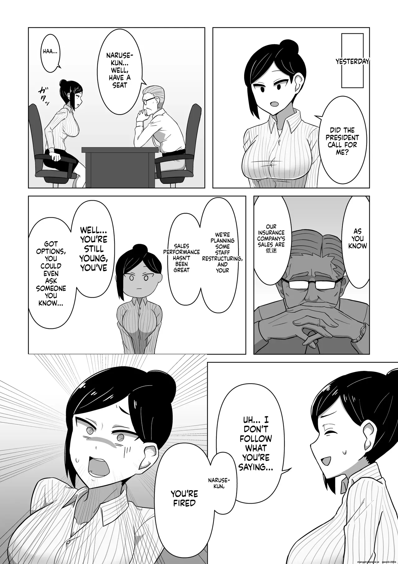 Seductive Life Insurance Saleswoman page 3