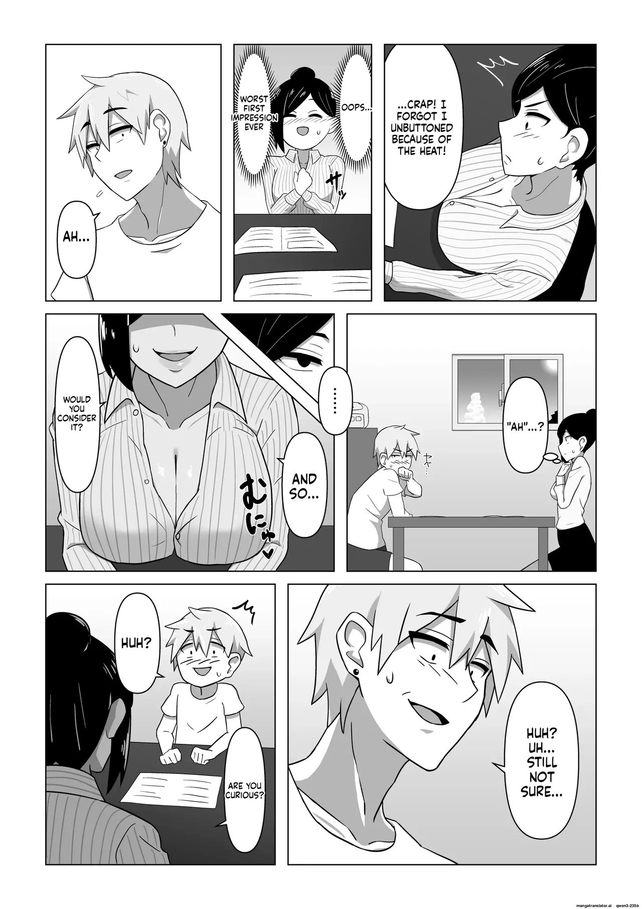 Seductive Life Insurance Saleswoman page 7