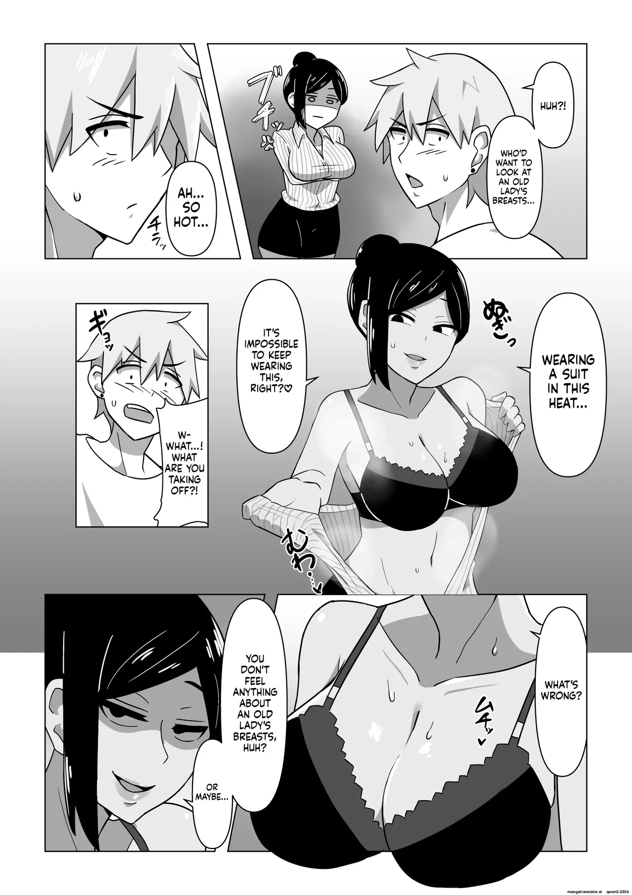 Seductive Life Insurance Saleswoman page 9