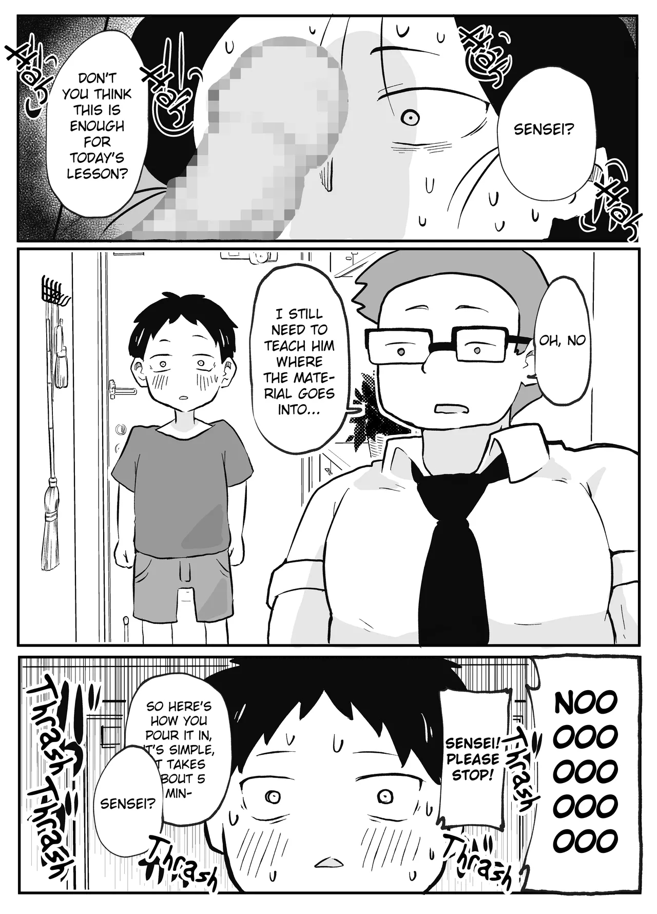 Sensei's Extra Lessons ~how Babies Are Made~ page 11
