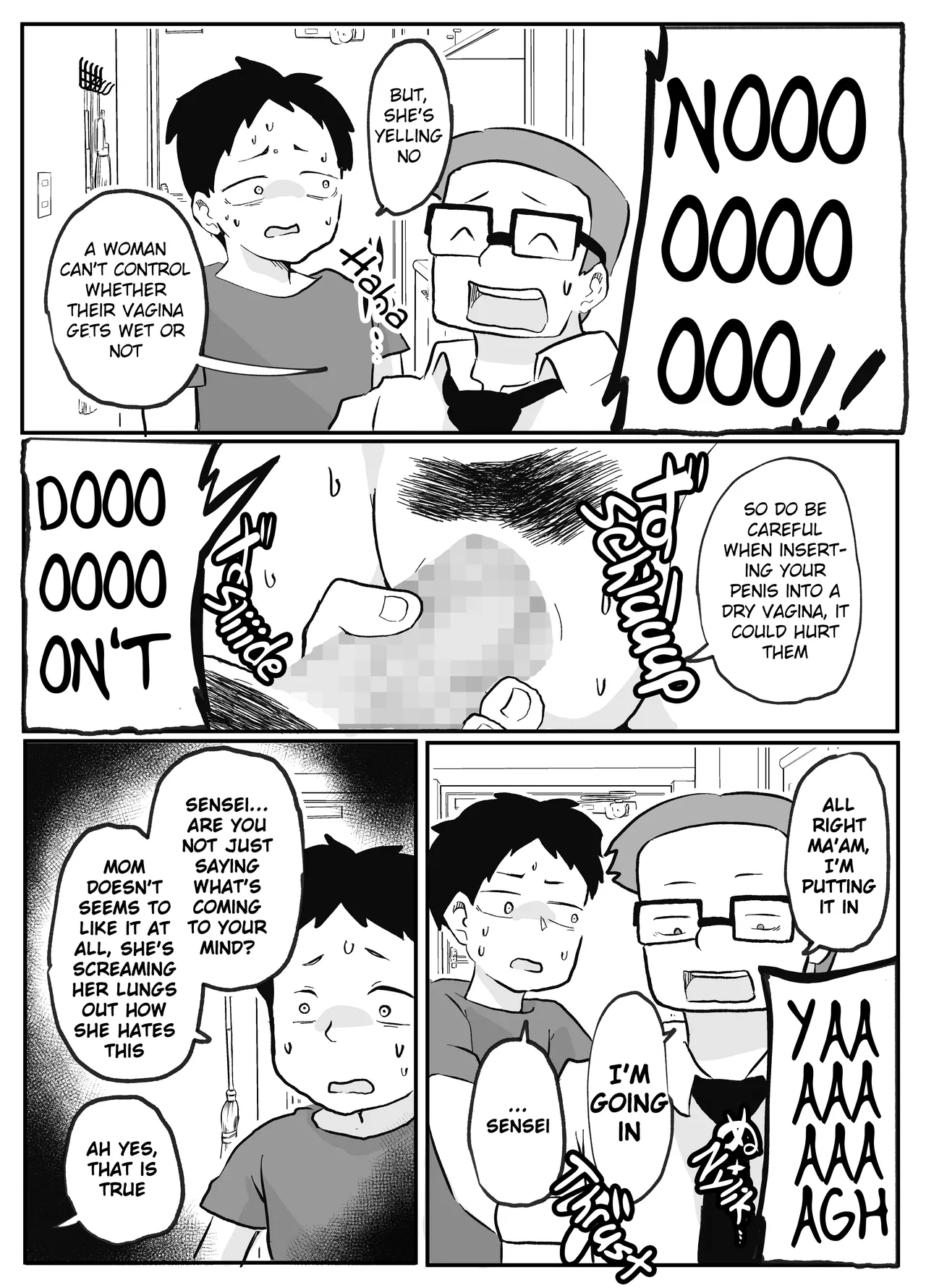Sensei's Extra Lessons ~how Babies Are Made~ page 17