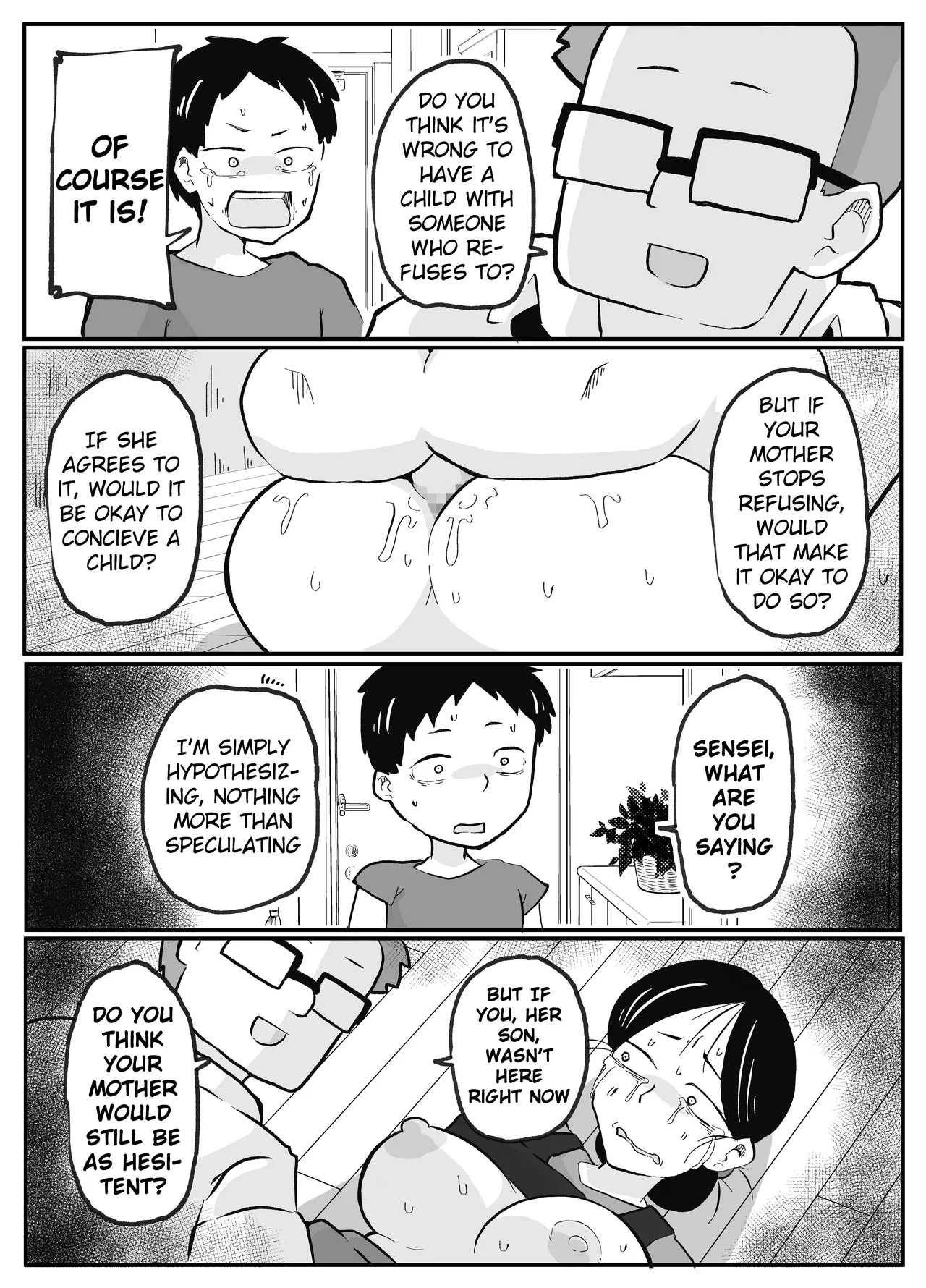 Sensei's Extra Lessons ~how Babies Are Made~ page 23