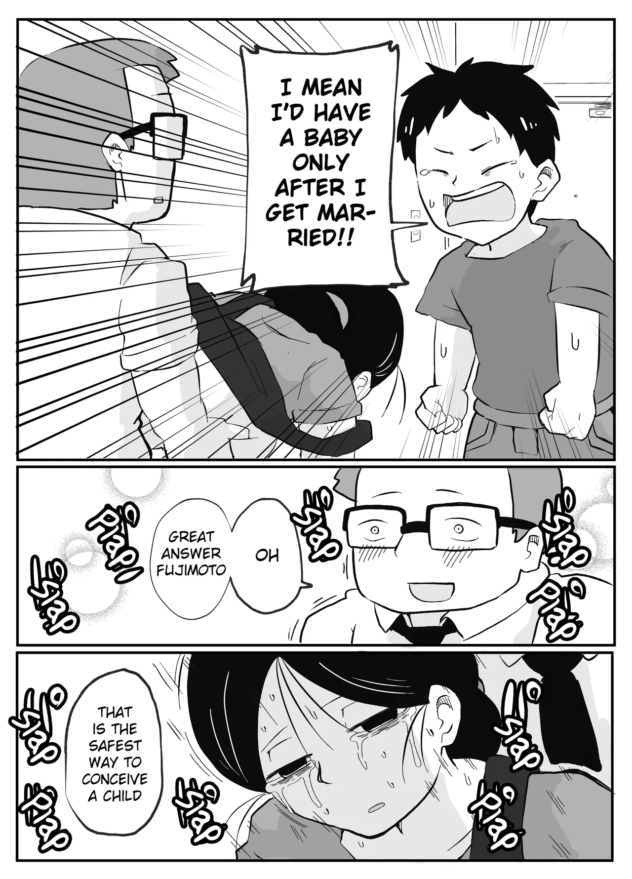 Sensei's Extra Lessons ~how Babies Are Made~ page 38