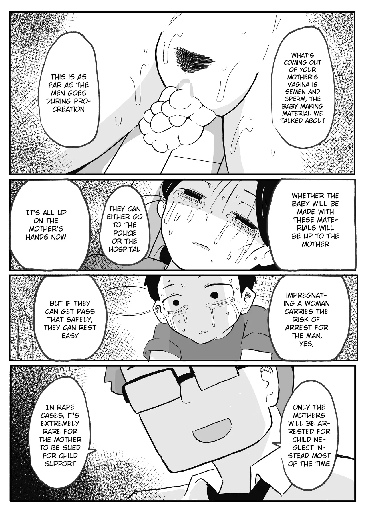 Sensei's Extra Lessons ~how Babies Are Made~ page 42