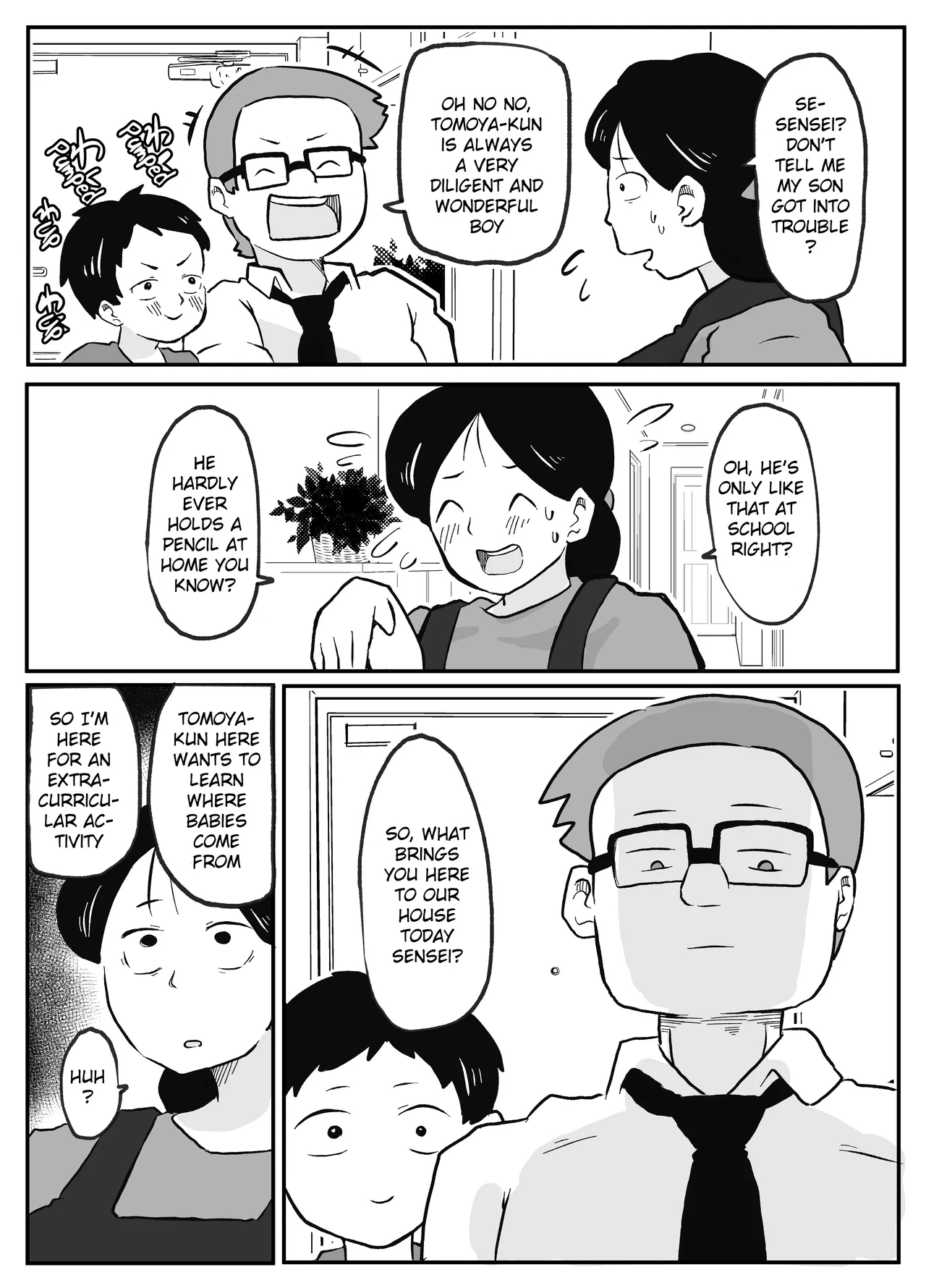 Sensei's Extra Lessons ~how Babies Are Made~ page 6