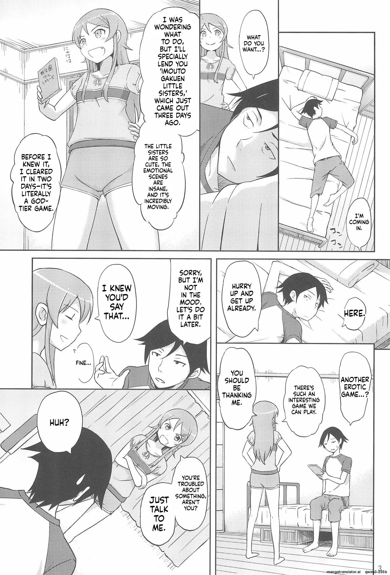 Seriously, My Little Sister Has Fallen In Love page 5