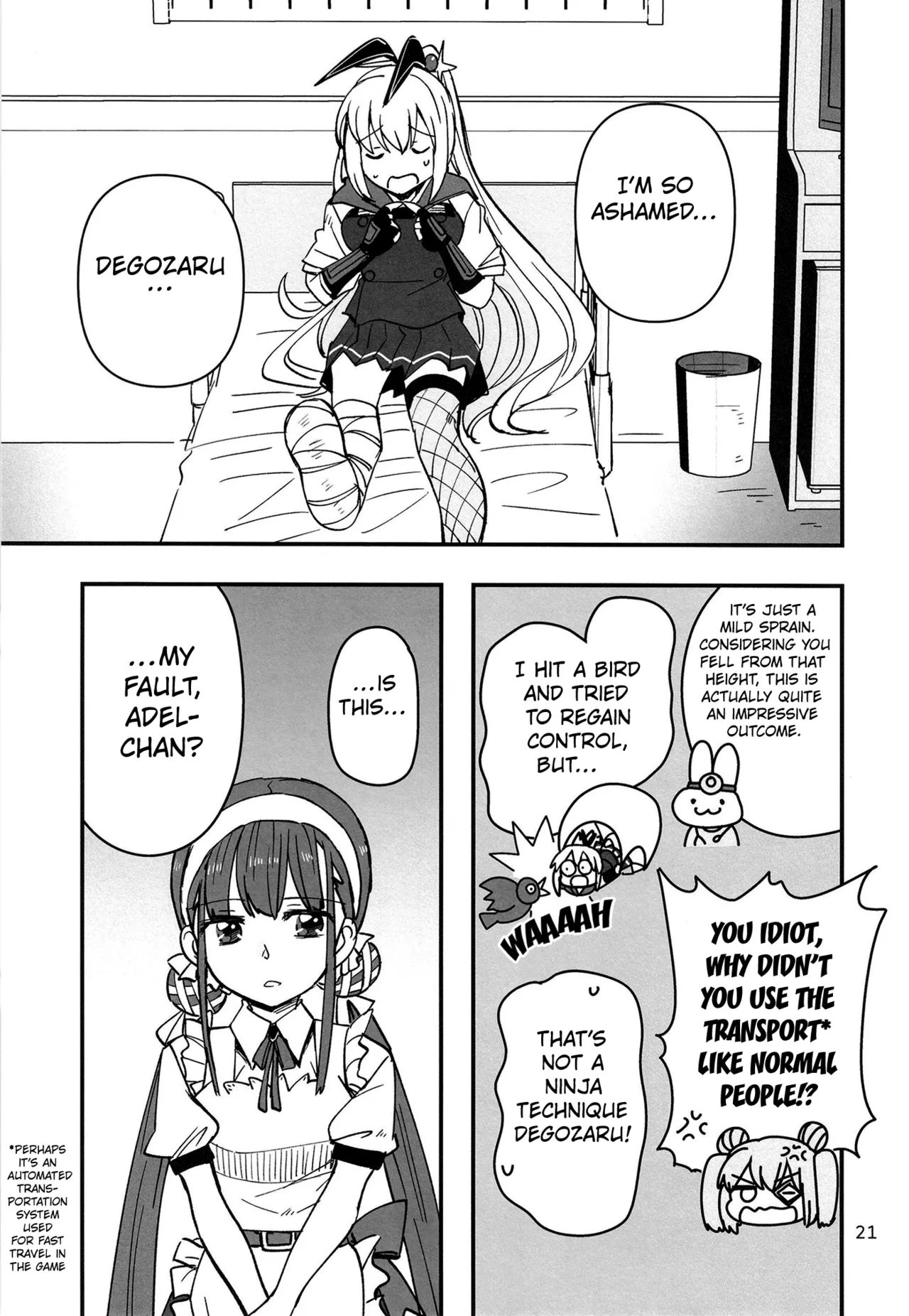 Shinobanu Ninja Wa Yu Ni Tsukaru page 20