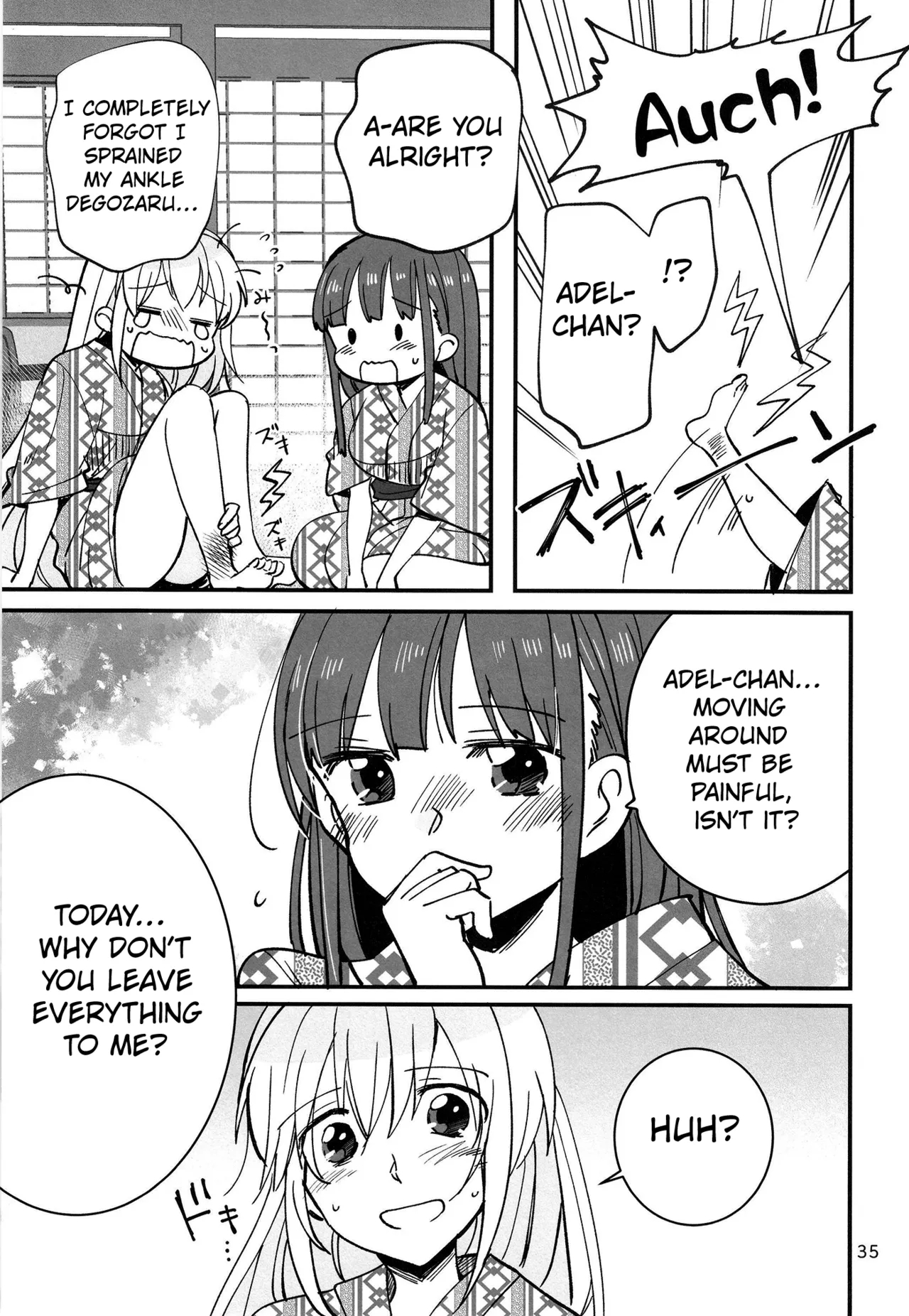 Shinobanu Ninja Wa Yu Ni Tsukaru page 34