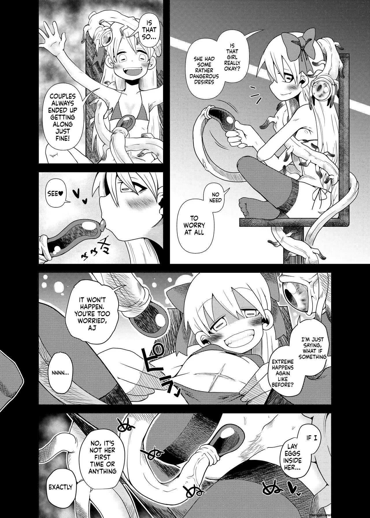 Shokushu Assen Shoujo Ai, Shokushu No Koibito page 22