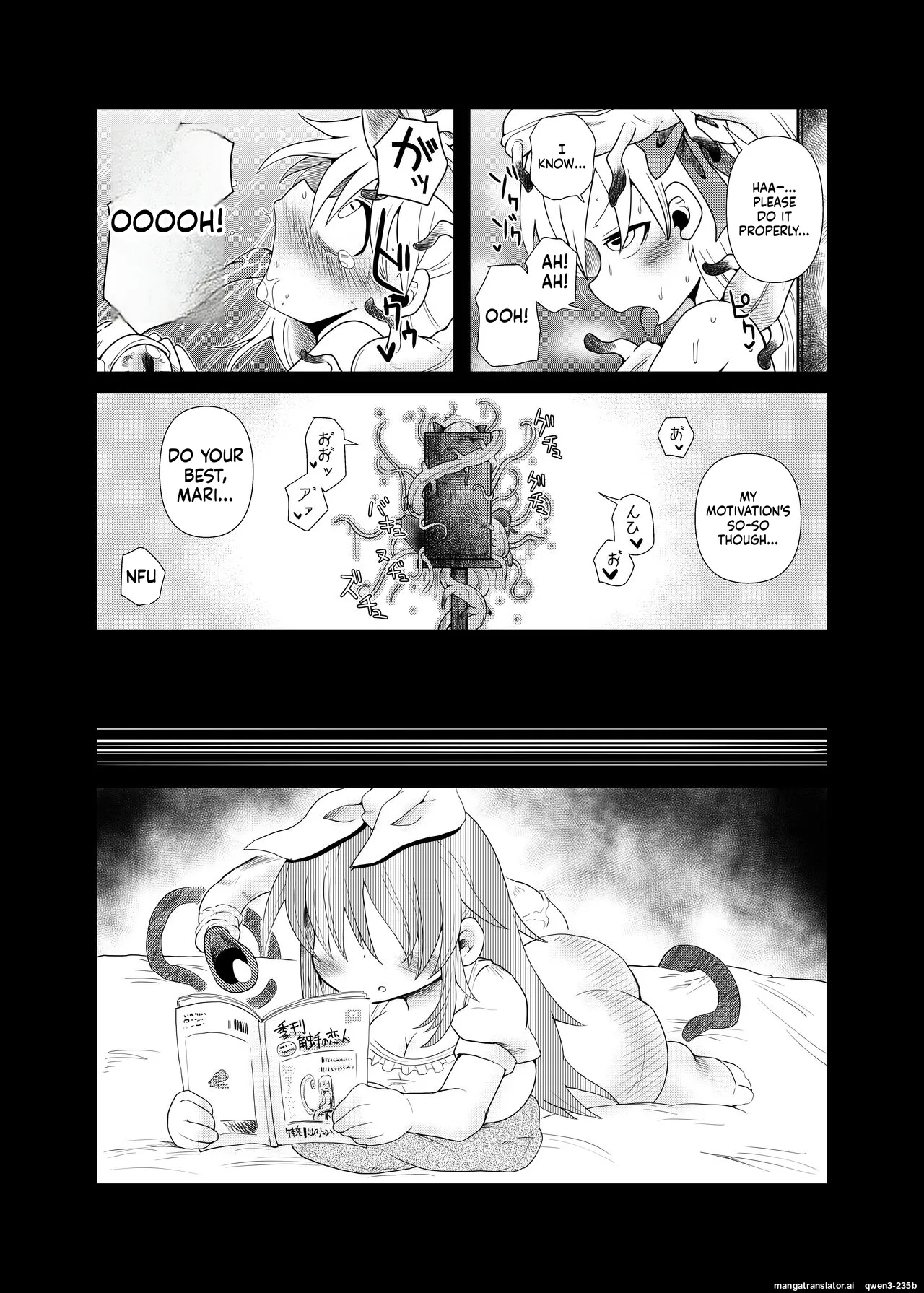 Shokushu Assen Shoujo Ai, Shokushu No Koibito page 24