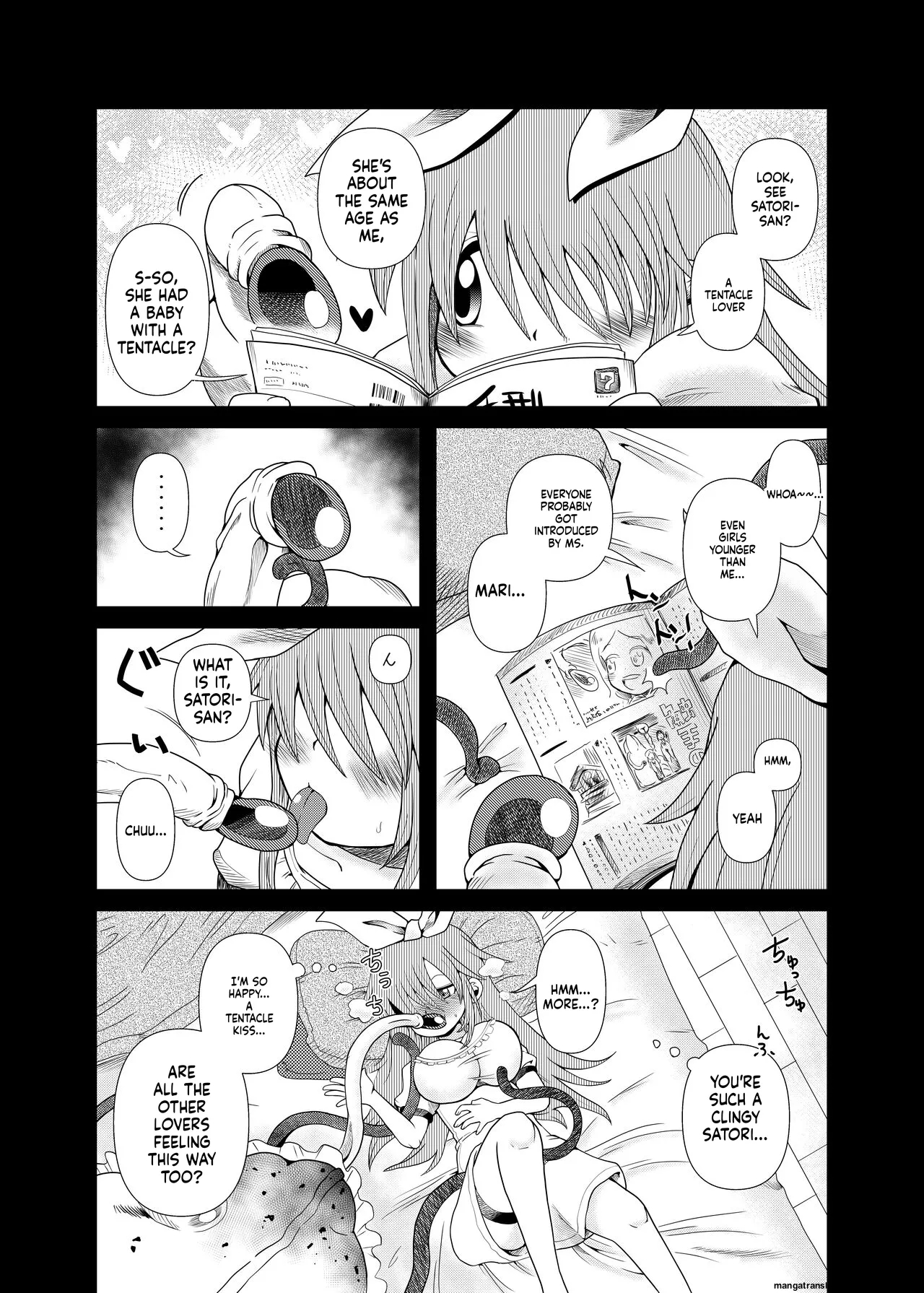 Shokushu Assen Shoujo Ai, Shokushu No Koibito page 25