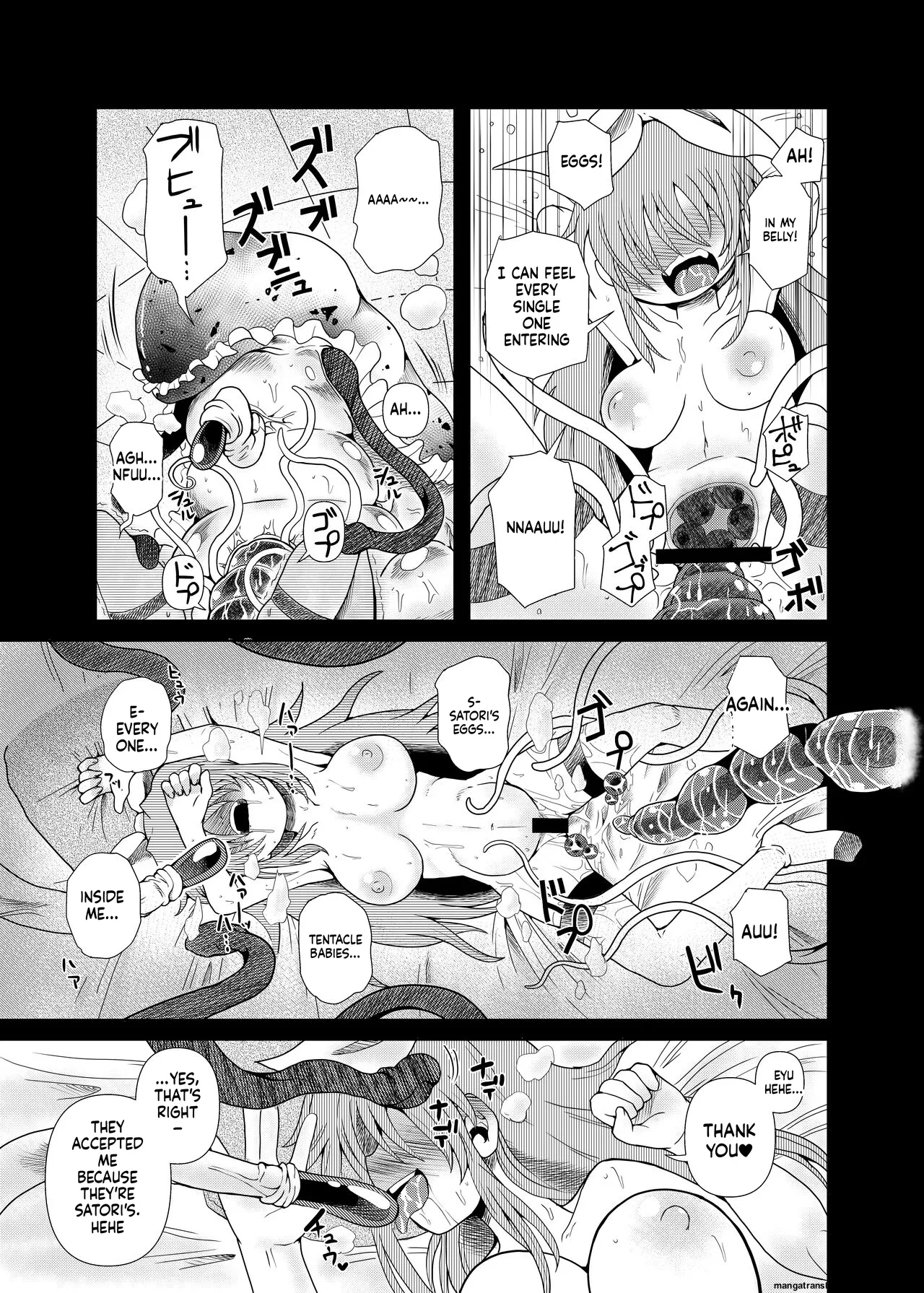 Shokushu Assen Shoujo Ai, Shokushu No Koibito page 37