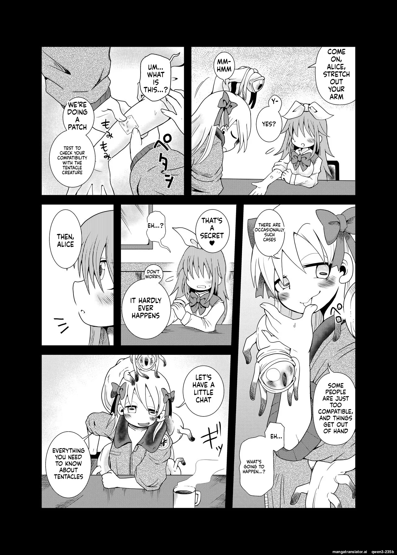 Shokushu Assen Shoujo Ai, Shokushu No Koibito page 7