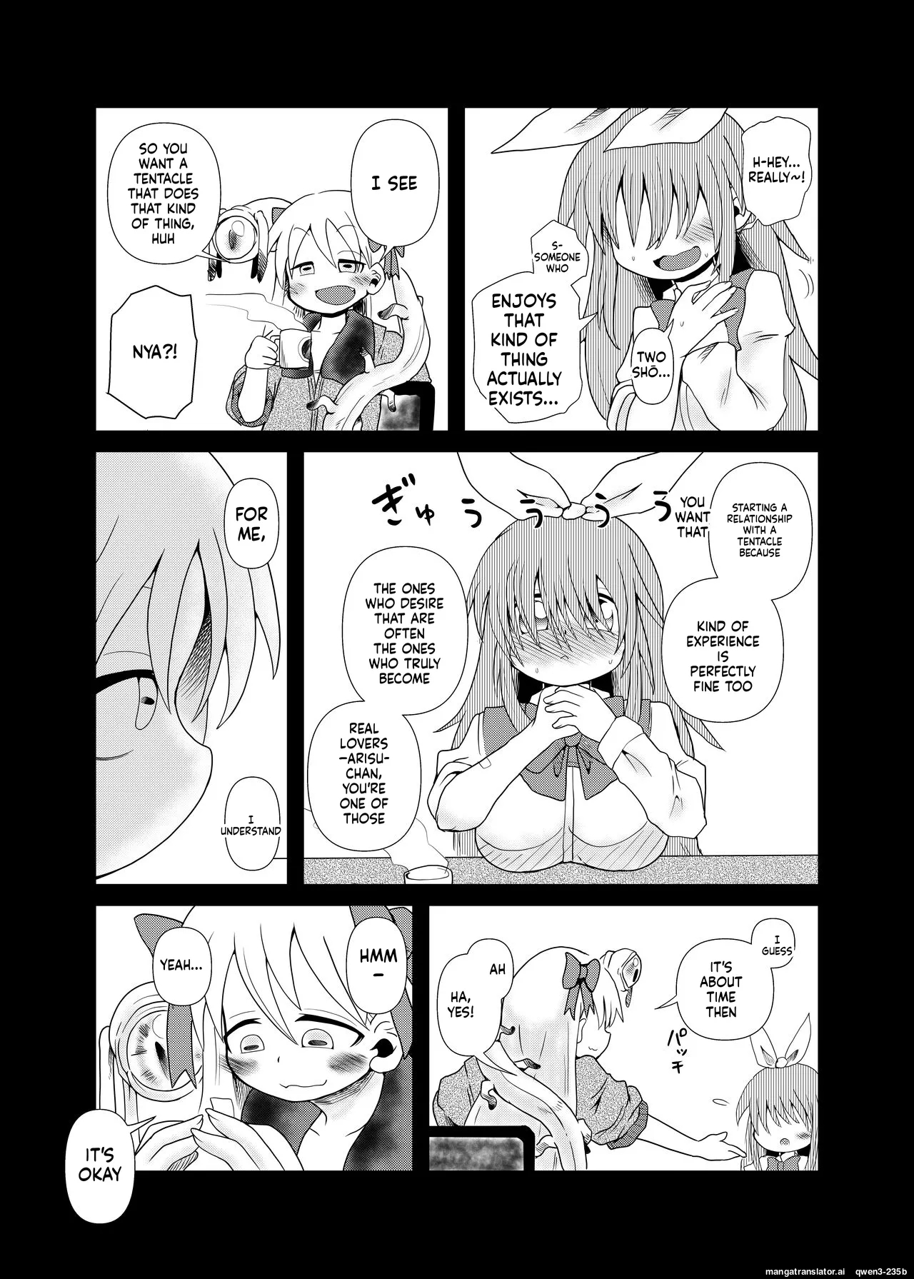 Shokushu Assen Shoujo Ai, Shokushu No Koibito page 9