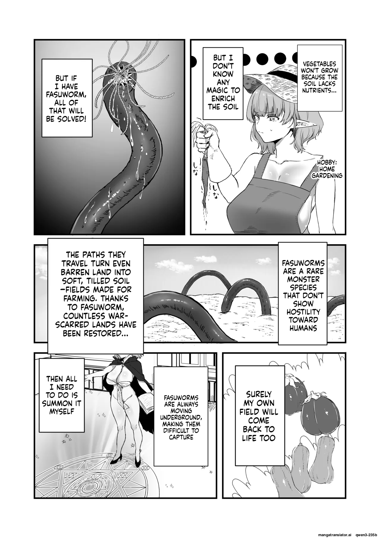 Shokushu × Elf × Kankaku Shadan page 4