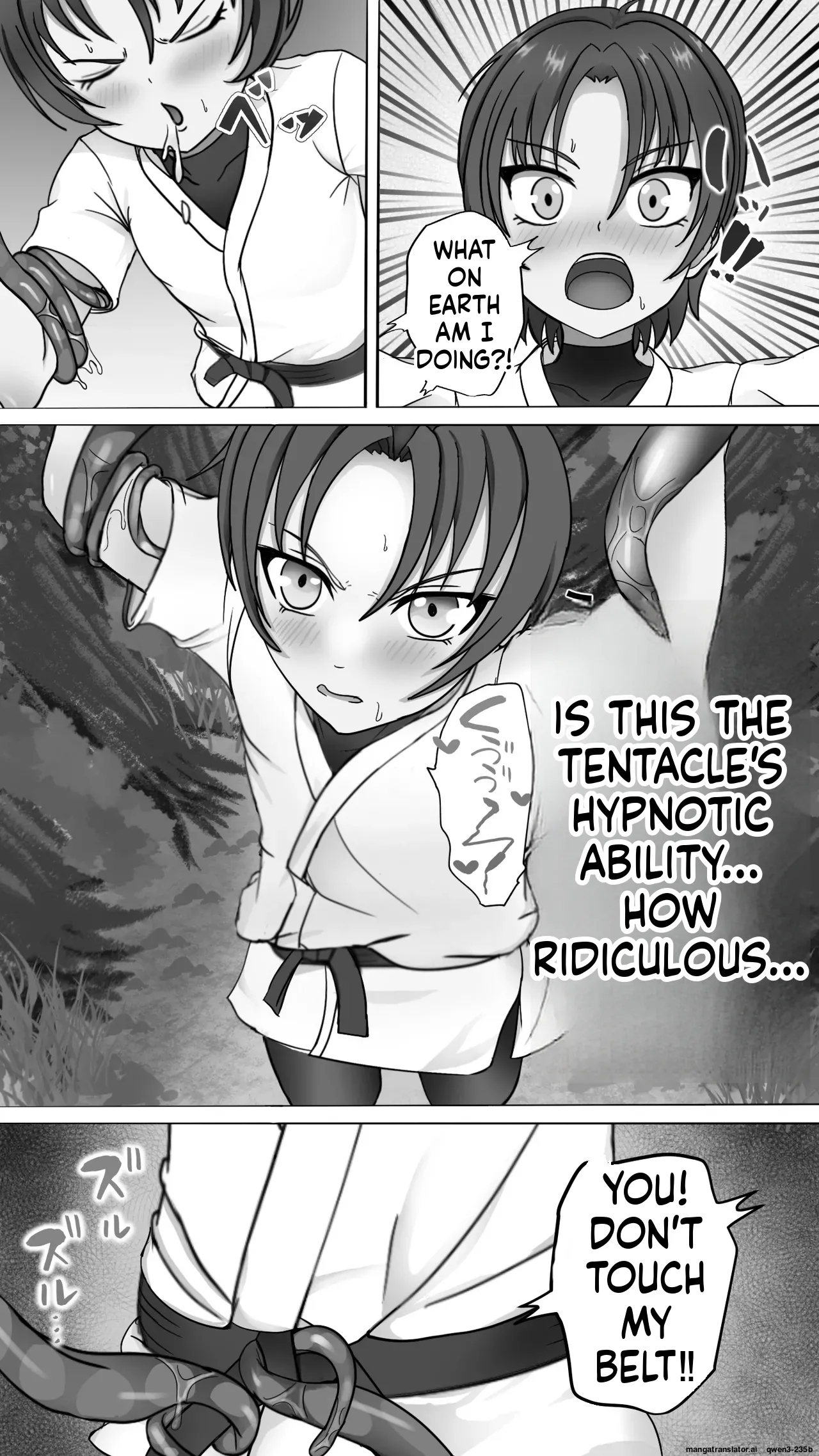 Shokusyu Ni Haiboku ! Kakutou Musume Chikubi Iki & Naedoko Ka page 11