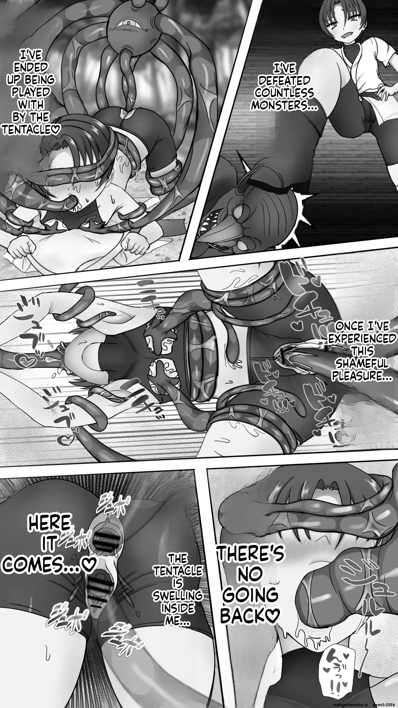 Shokusyu Ni Haiboku ! Kakutou Musume Chikubi Iki & Naedoko Ka page 35