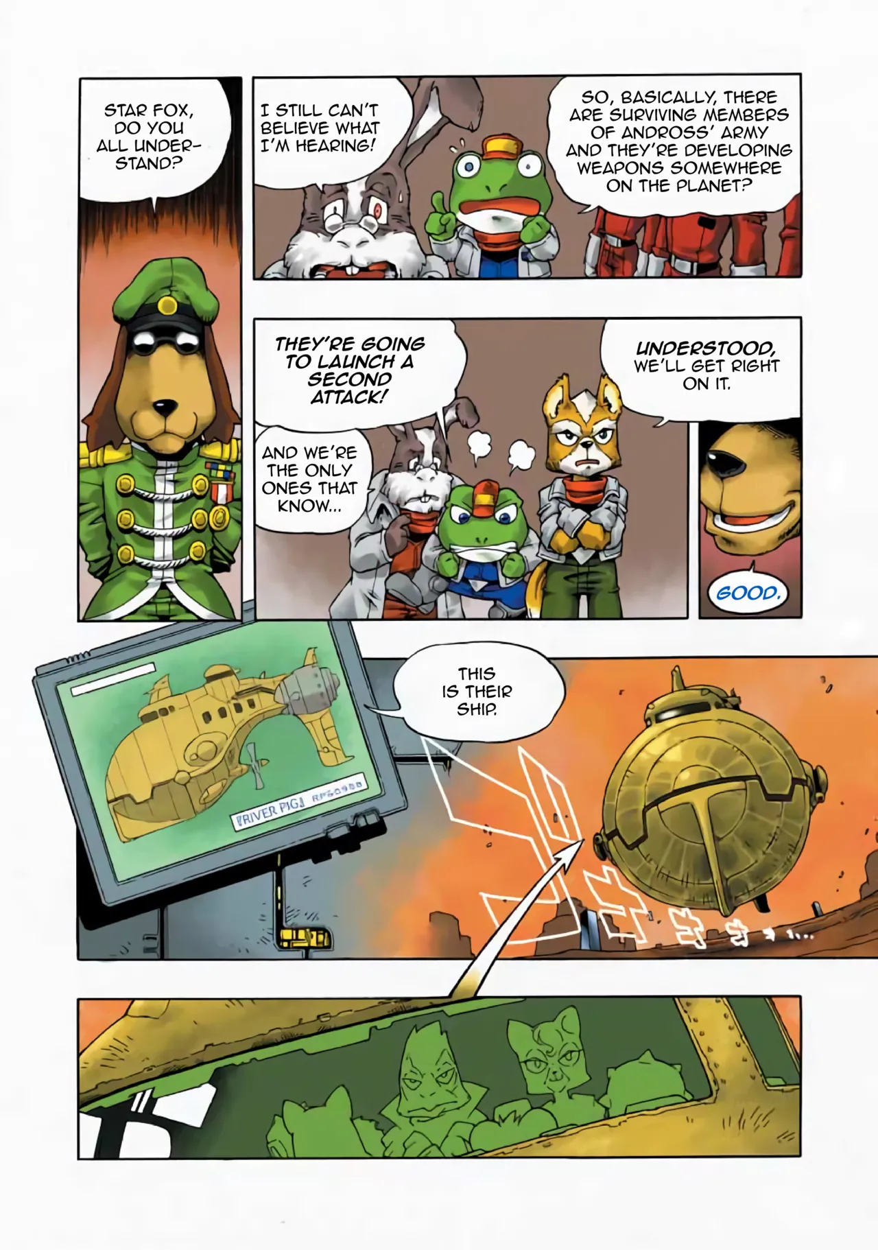 Star Fox: Farewell, Beloved Falco page 12