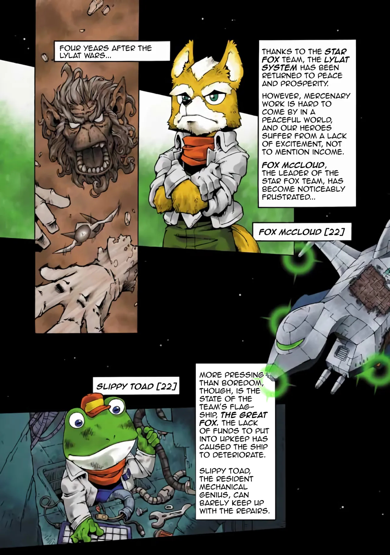 Star Fox: Farewell, Beloved Falco page 2