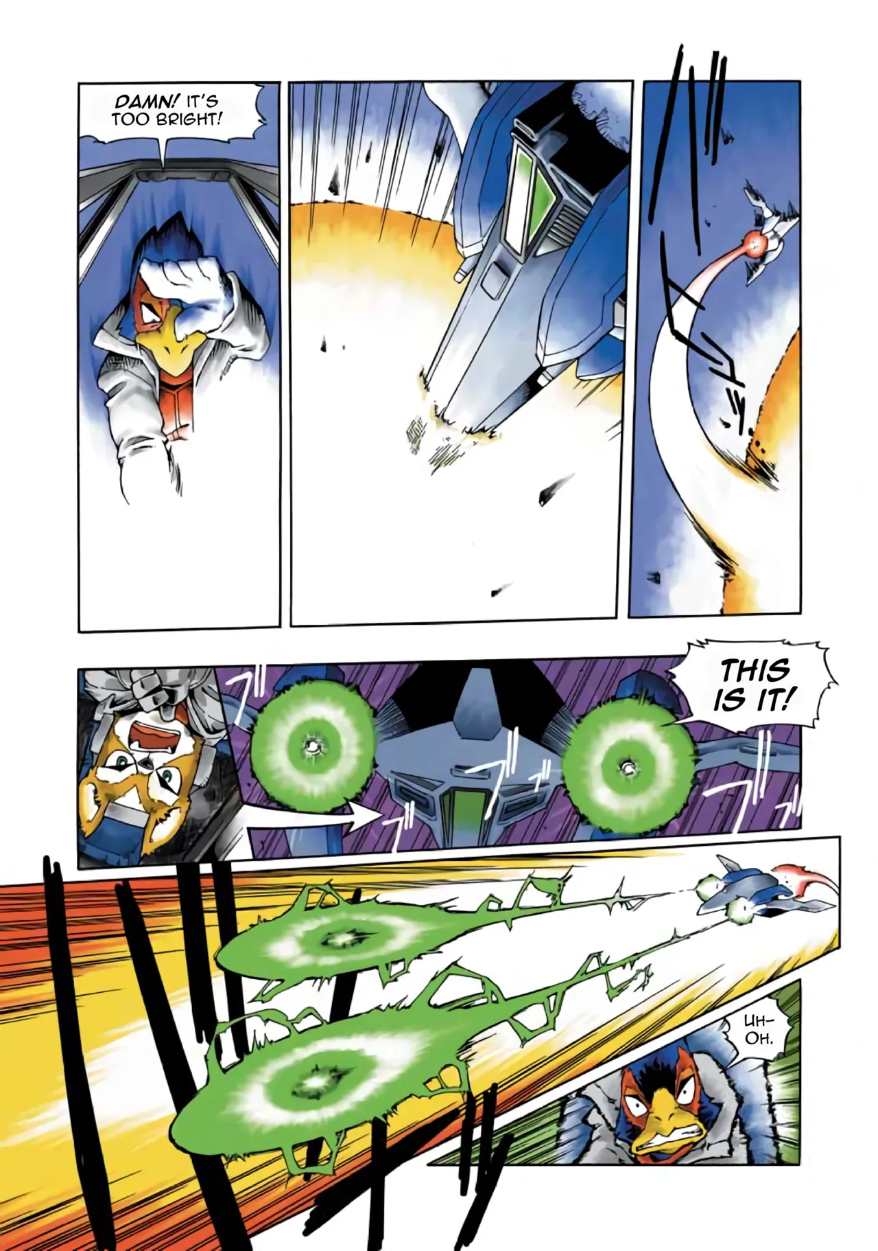 Star Fox: Farewell, Beloved Falco page 20