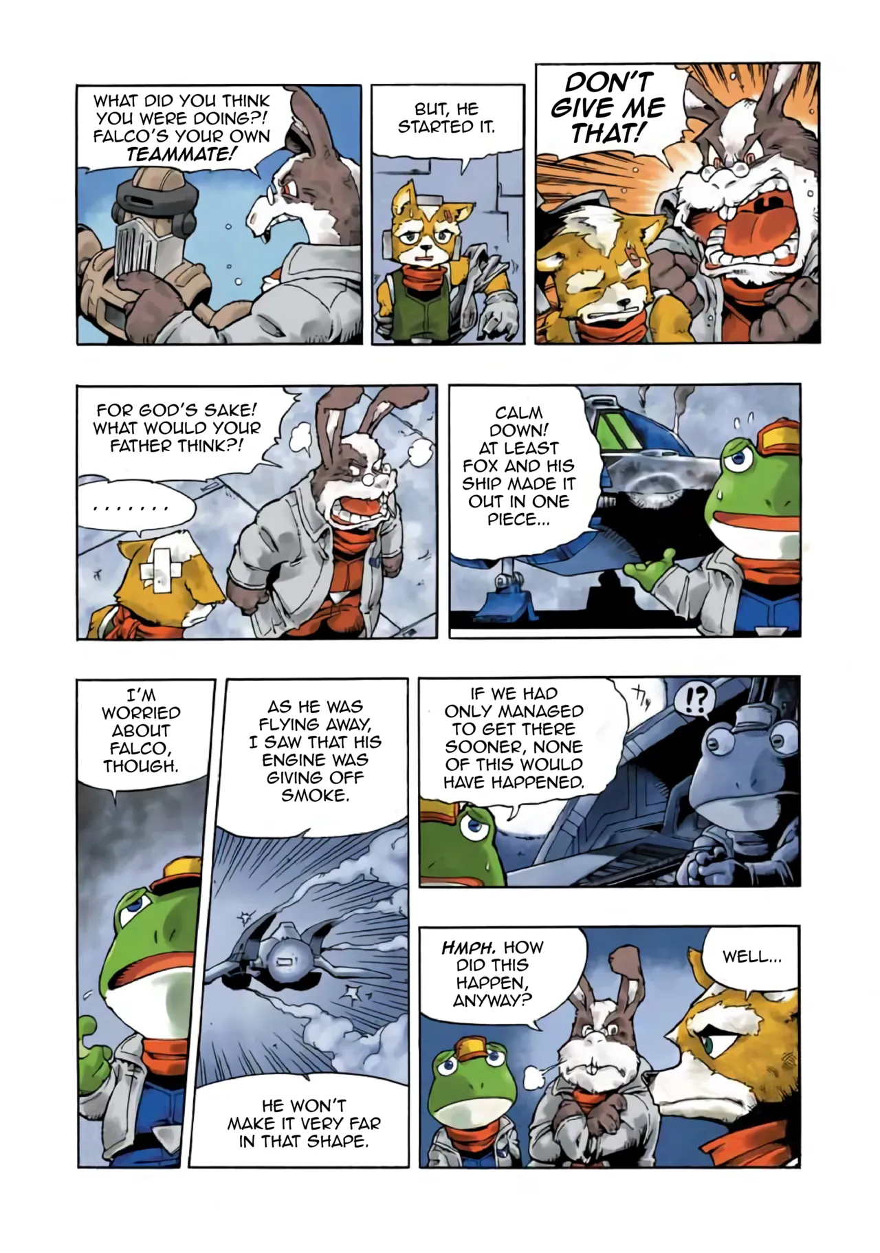 Star Fox: Farewell, Beloved Falco page 23