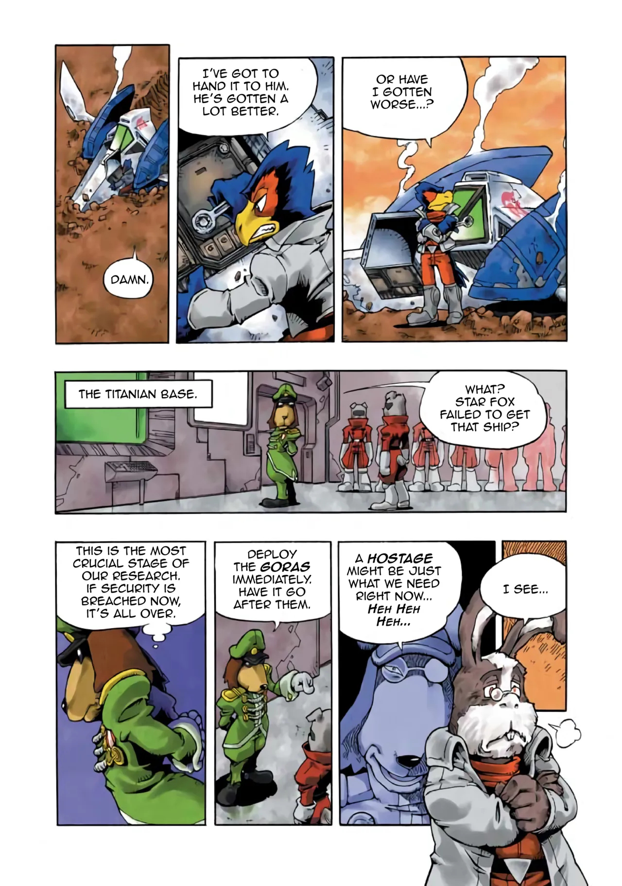 Star Fox: Farewell, Beloved Falco page 24