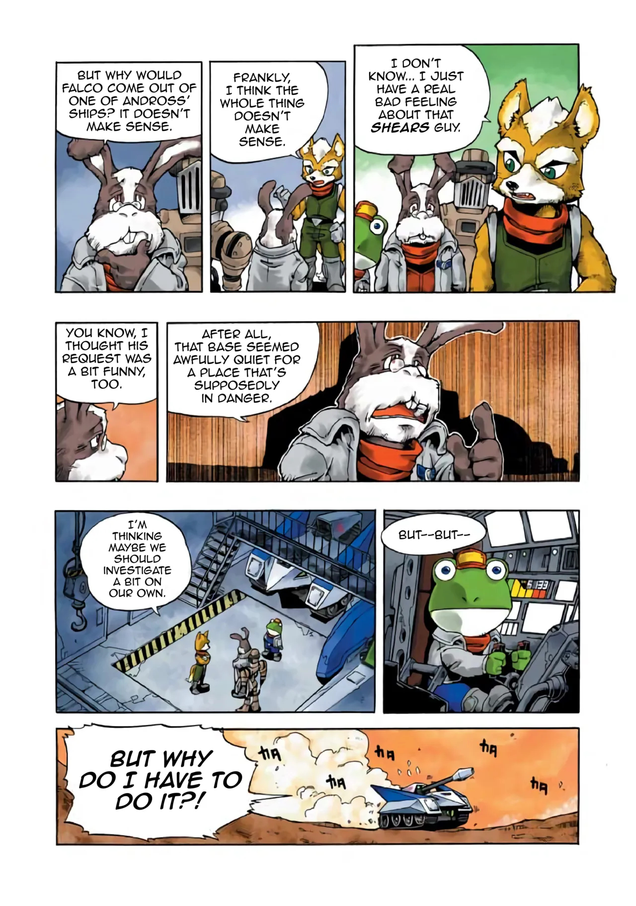Star Fox: Farewell, Beloved Falco page 25