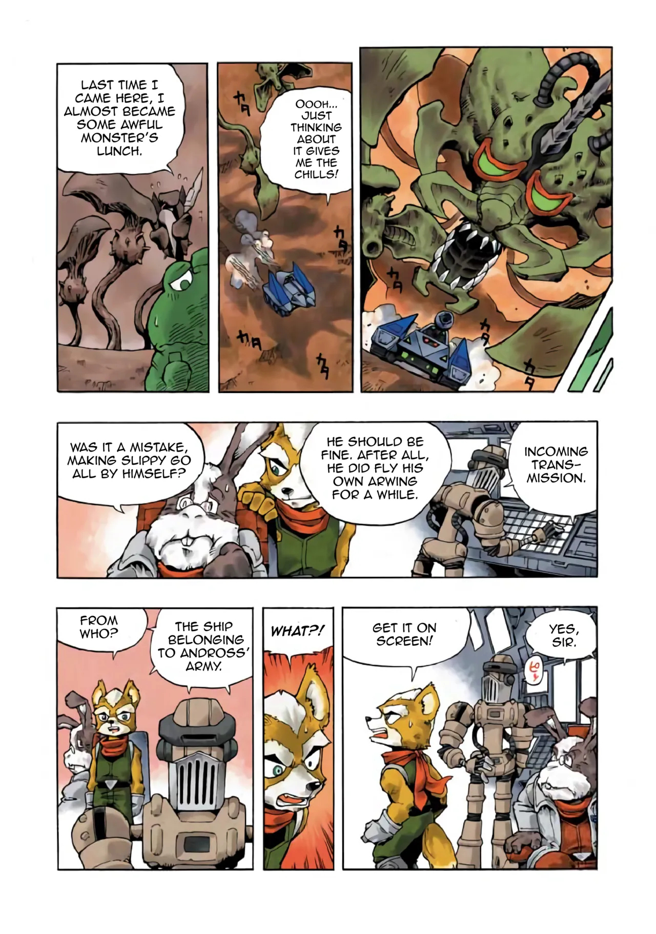 Star Fox: Farewell, Beloved Falco page 27