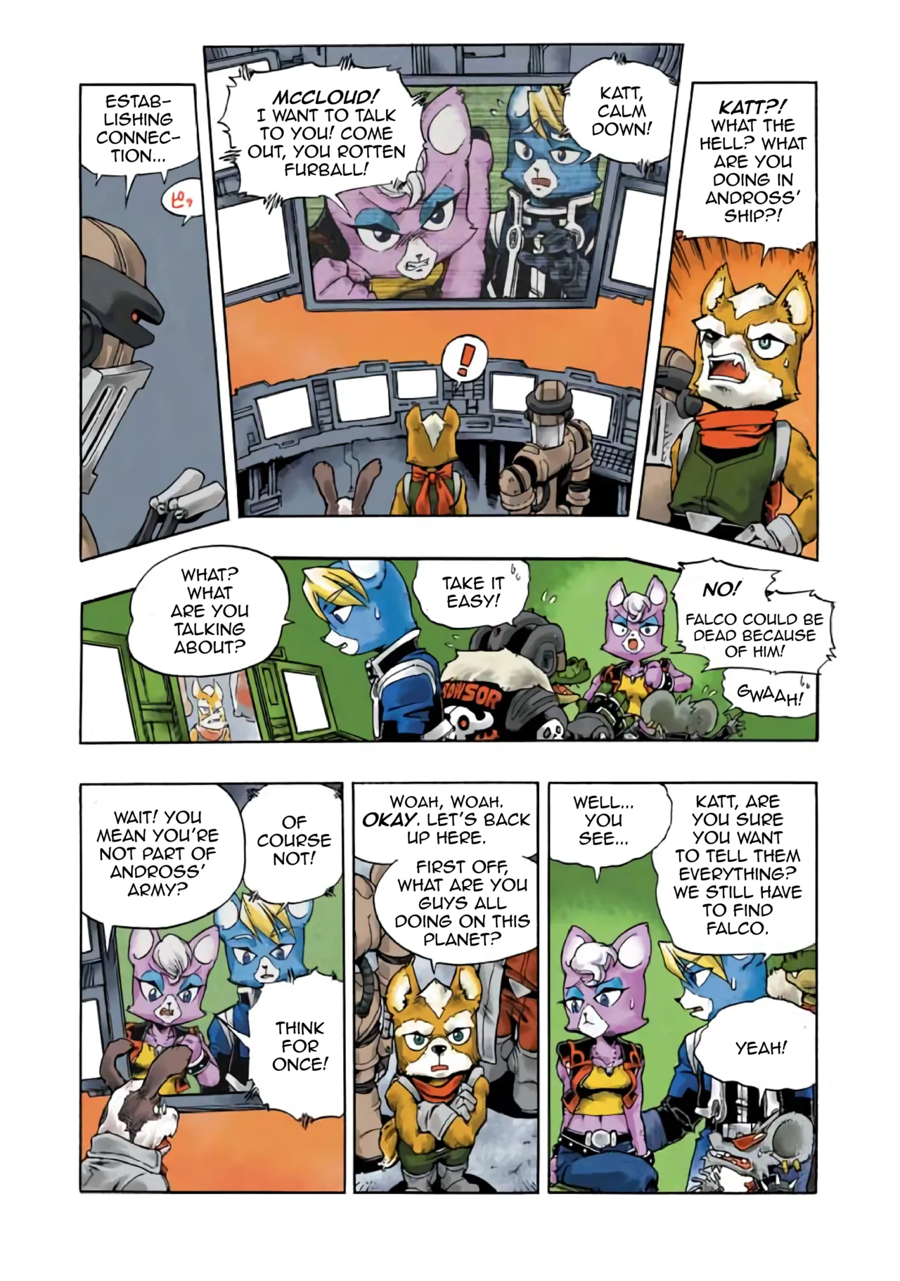 Star Fox: Farewell, Beloved Falco page 28