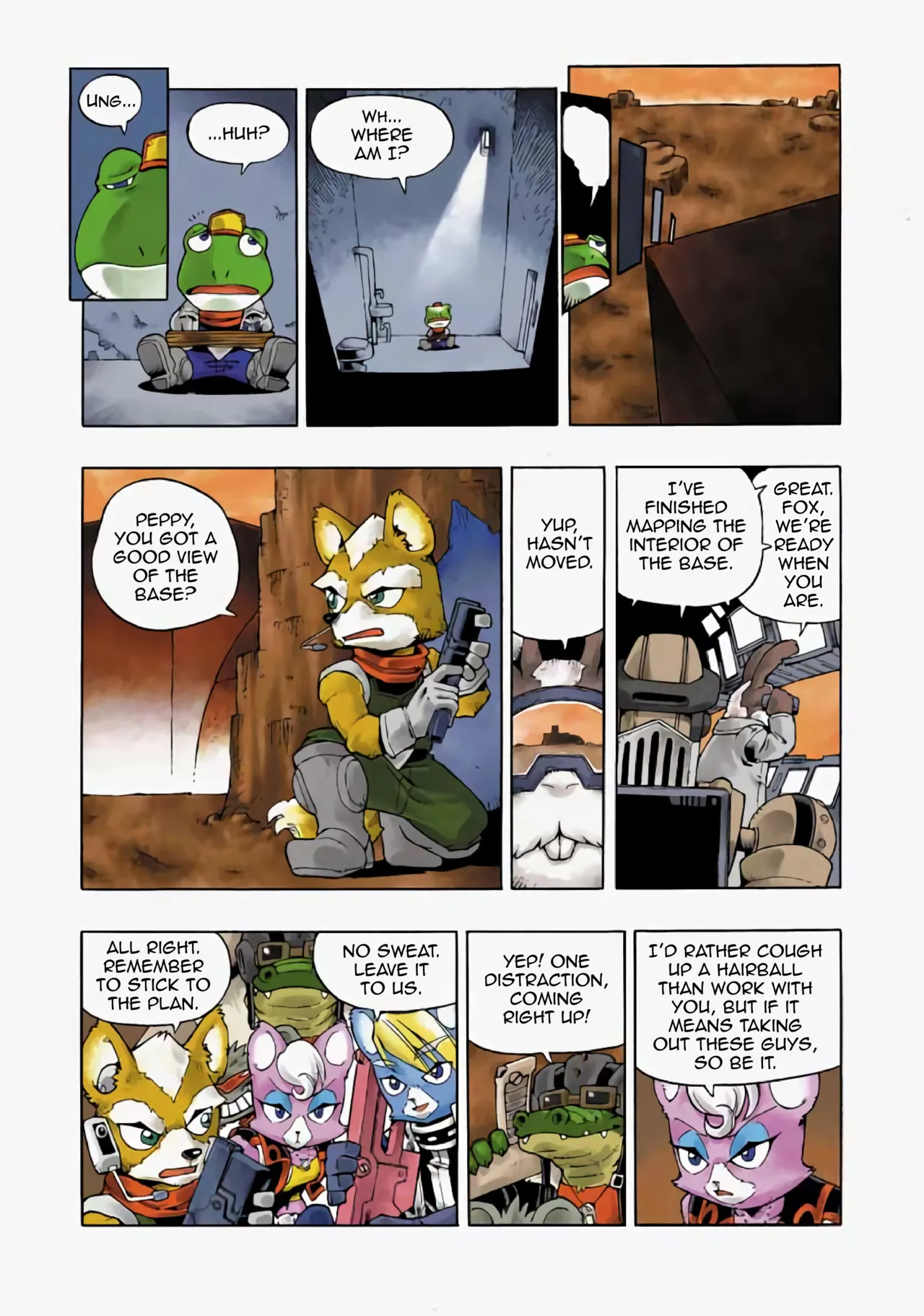 Star Fox: Farewell, Beloved Falco page 32