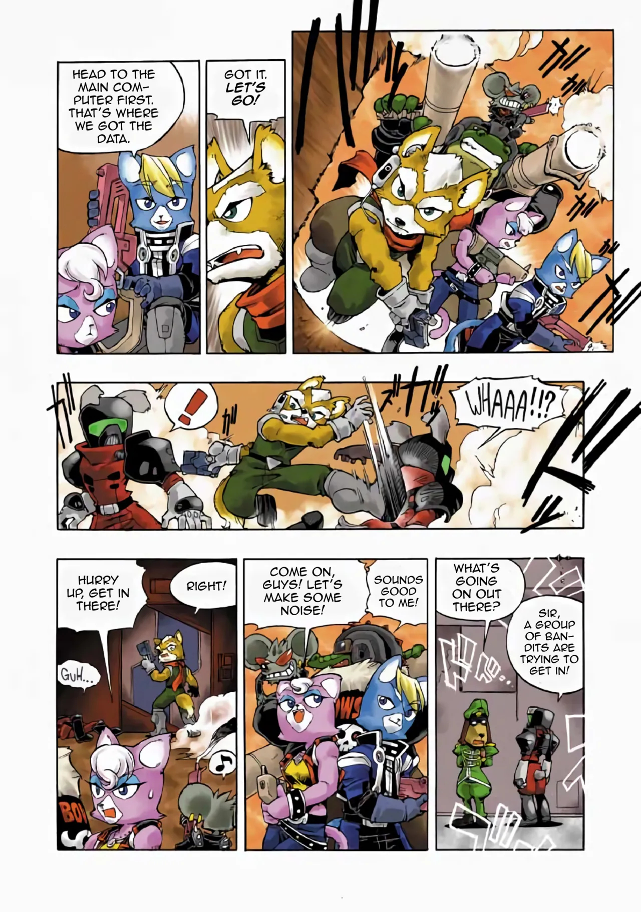 Star Fox: Farewell, Beloved Falco page 33