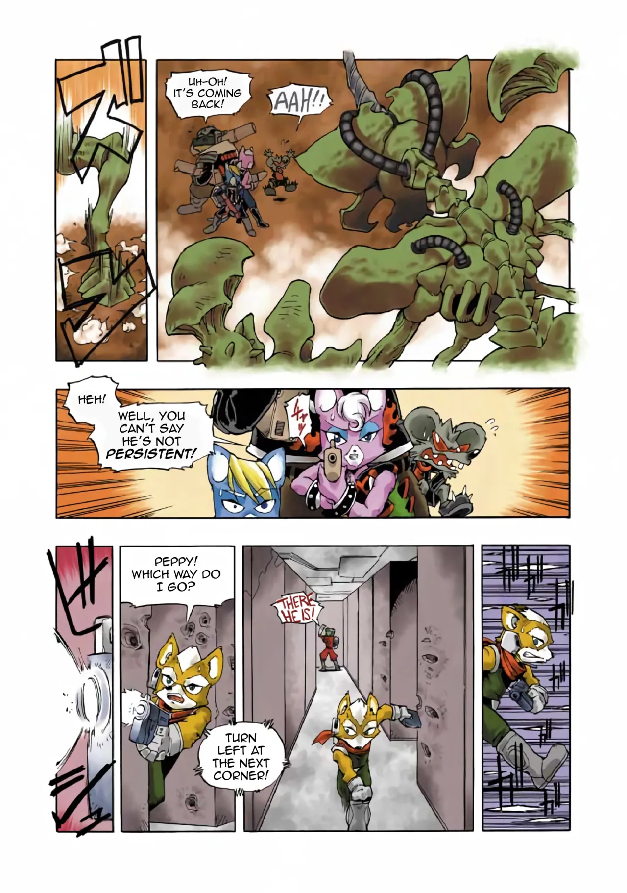 Star Fox: Farewell, Beloved Falco page 35