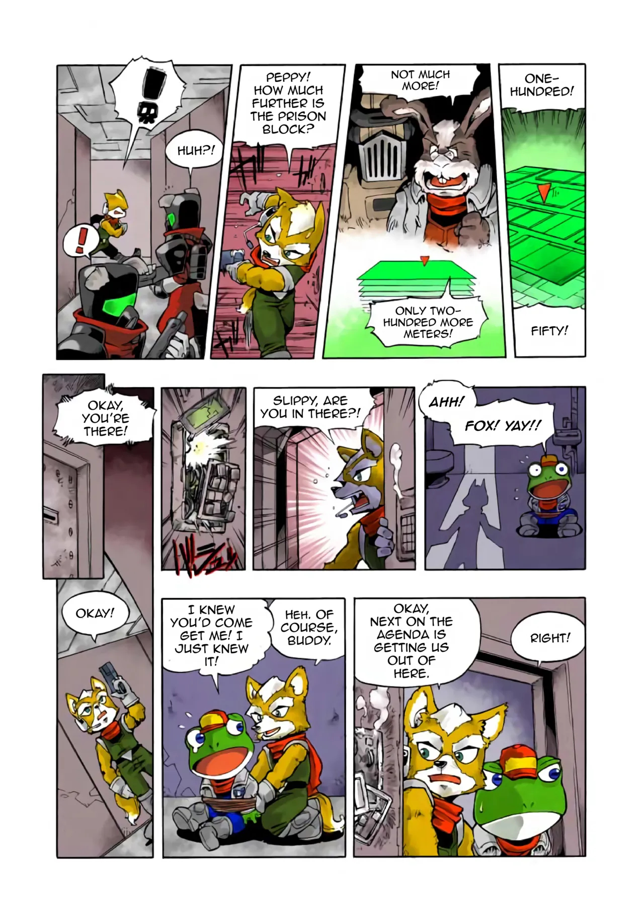 Star Fox: Farewell, Beloved Falco page 36