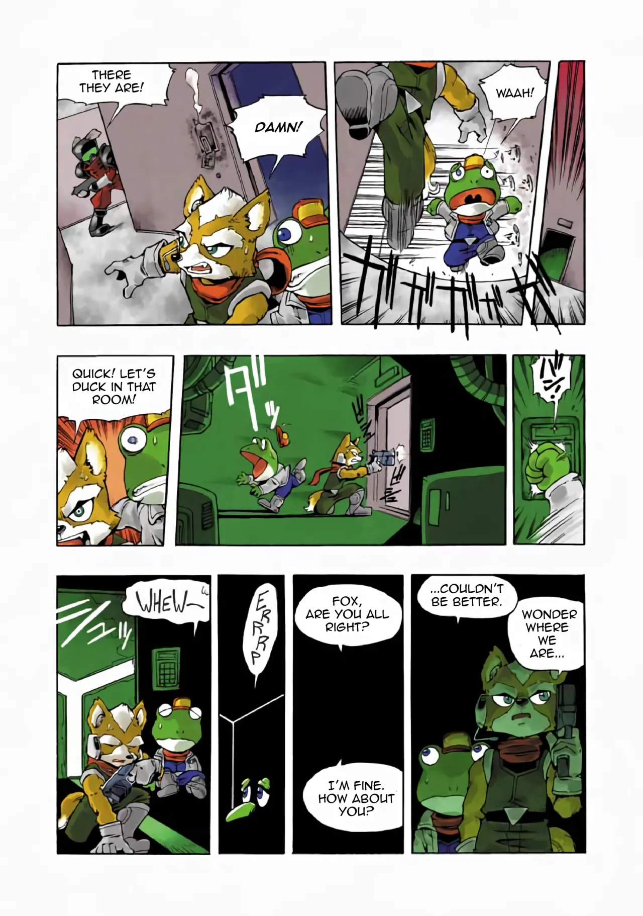 Star Fox: Farewell, Beloved Falco page 37