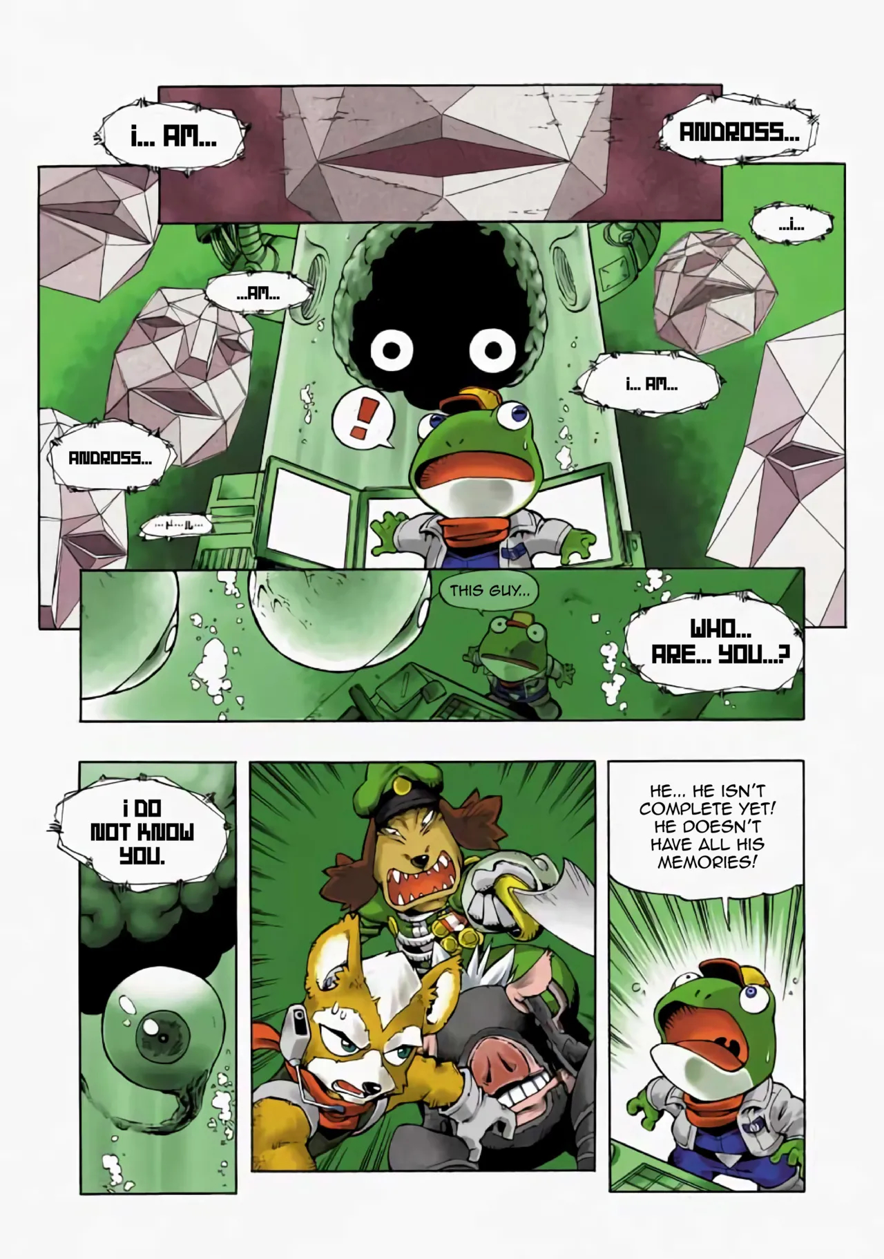Star Fox: Farewell, Beloved Falco page 42