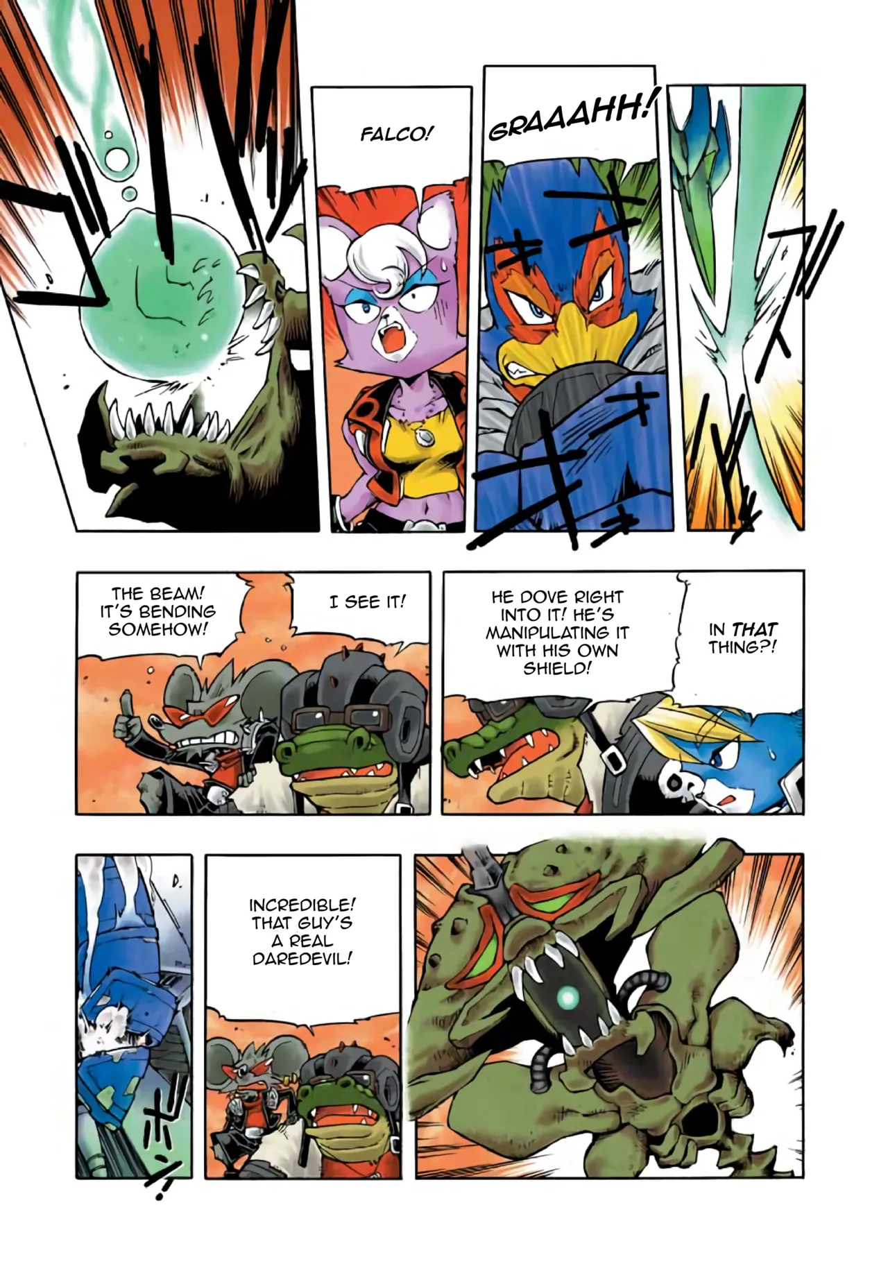 Star Fox: Farewell, Beloved Falco page 48