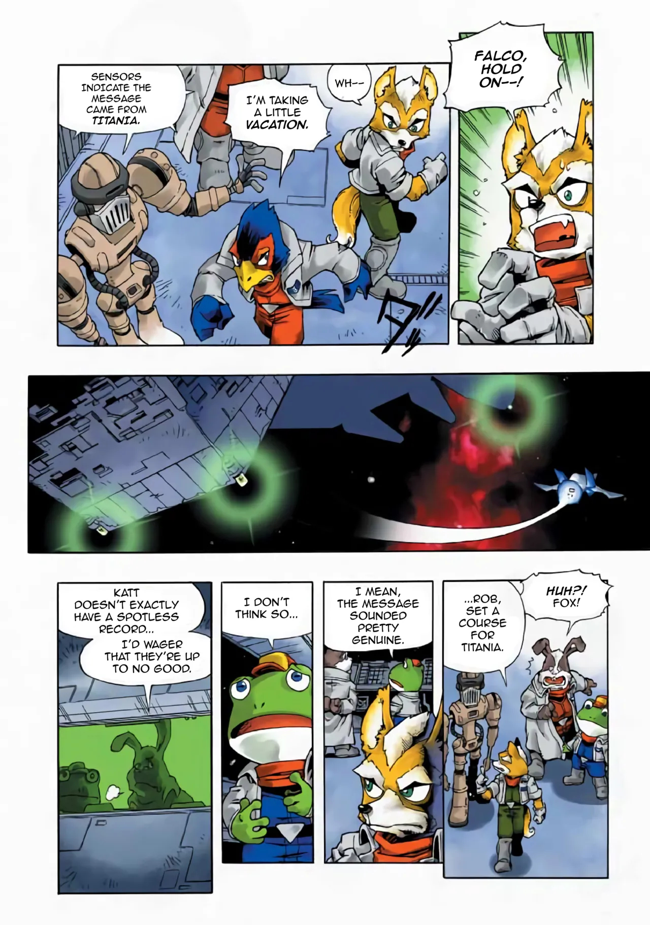 Star Fox: Farewell, Beloved Falco page 5