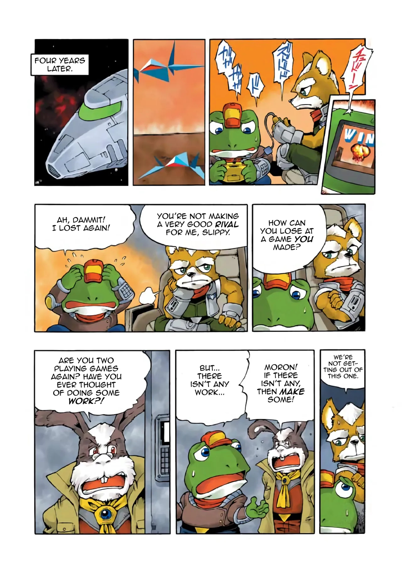 Star Fox: Farewell, Beloved Falco page 63